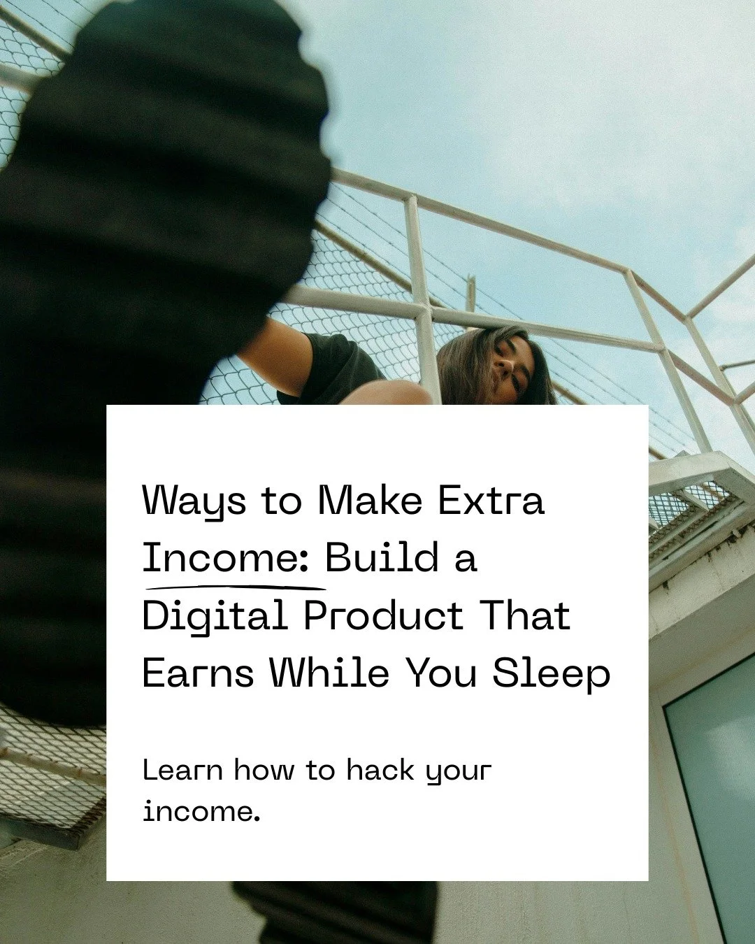 Hacking your income is to add additional streams of income on top of your 9-5 job.

Inflation has unsurprisingly outpaced the rate of wages since the 1960s.

So the simple answer is to make more money.

Launching an online brand selling digital produ