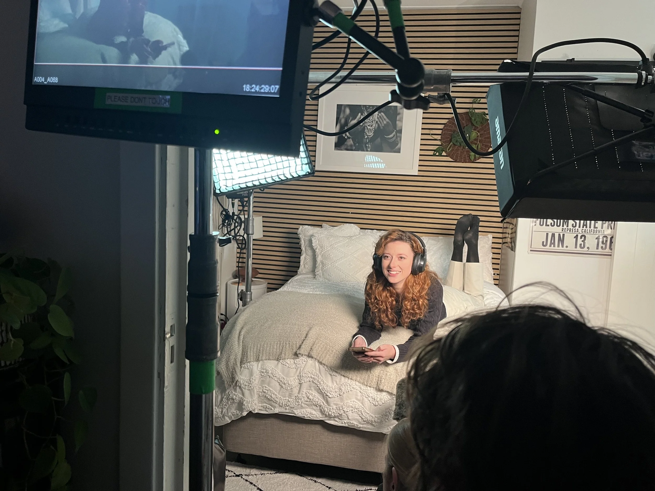 BTS from our short "..." shot at Titirangi Retreat.
