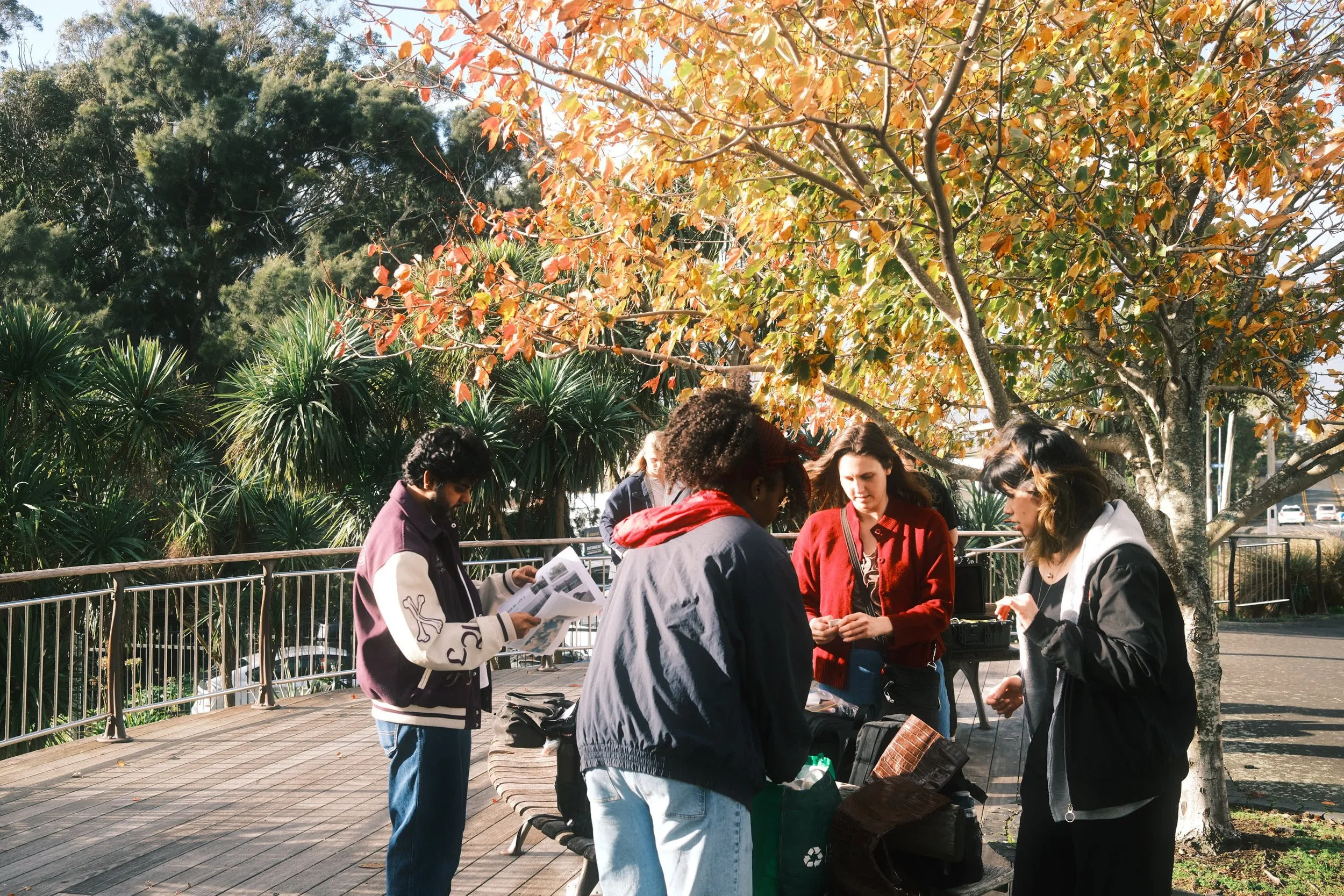 BTS from our short "They Call This Healing."