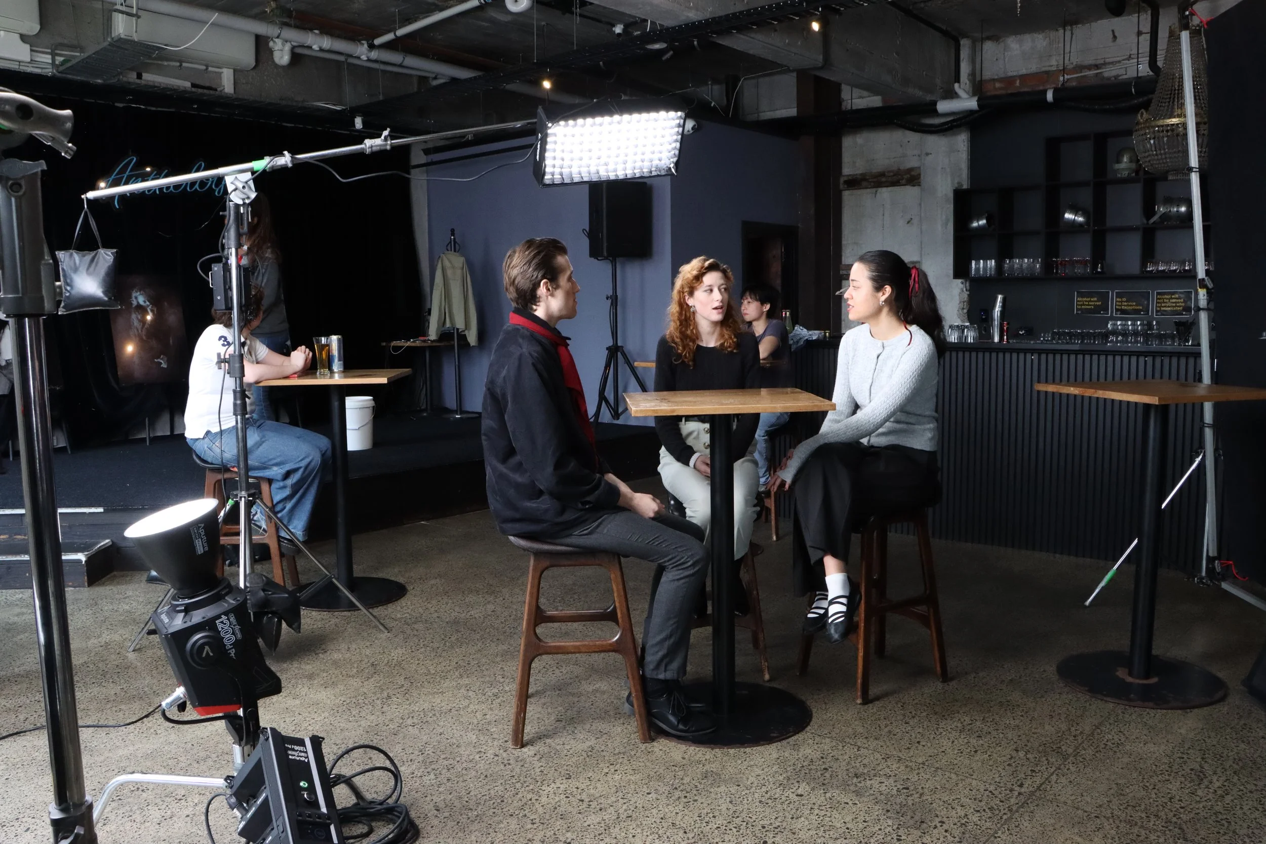 BTS from our short "..." shot at Otto's K Road.