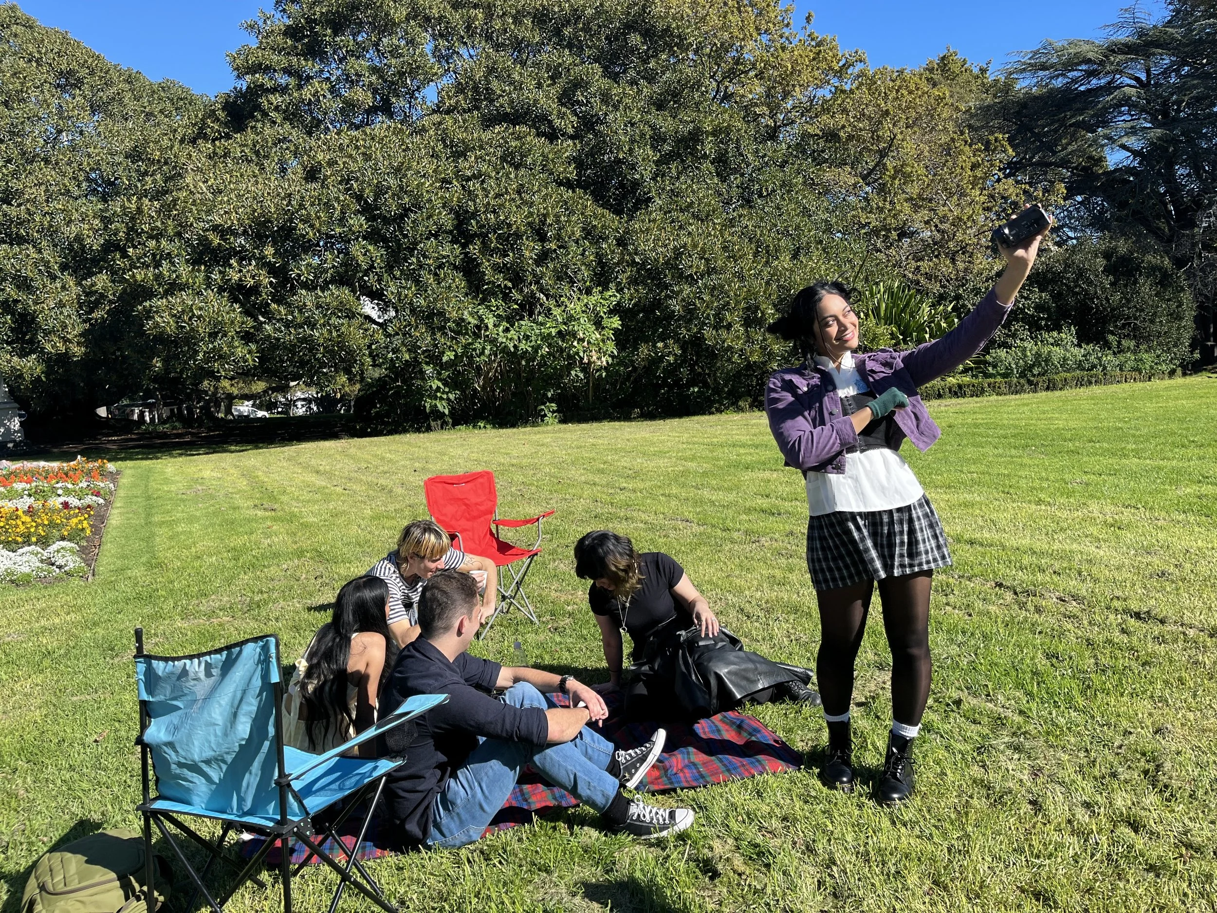 BTS from our upcoming short "They Call This Healing" shot at the Auckland Domain.