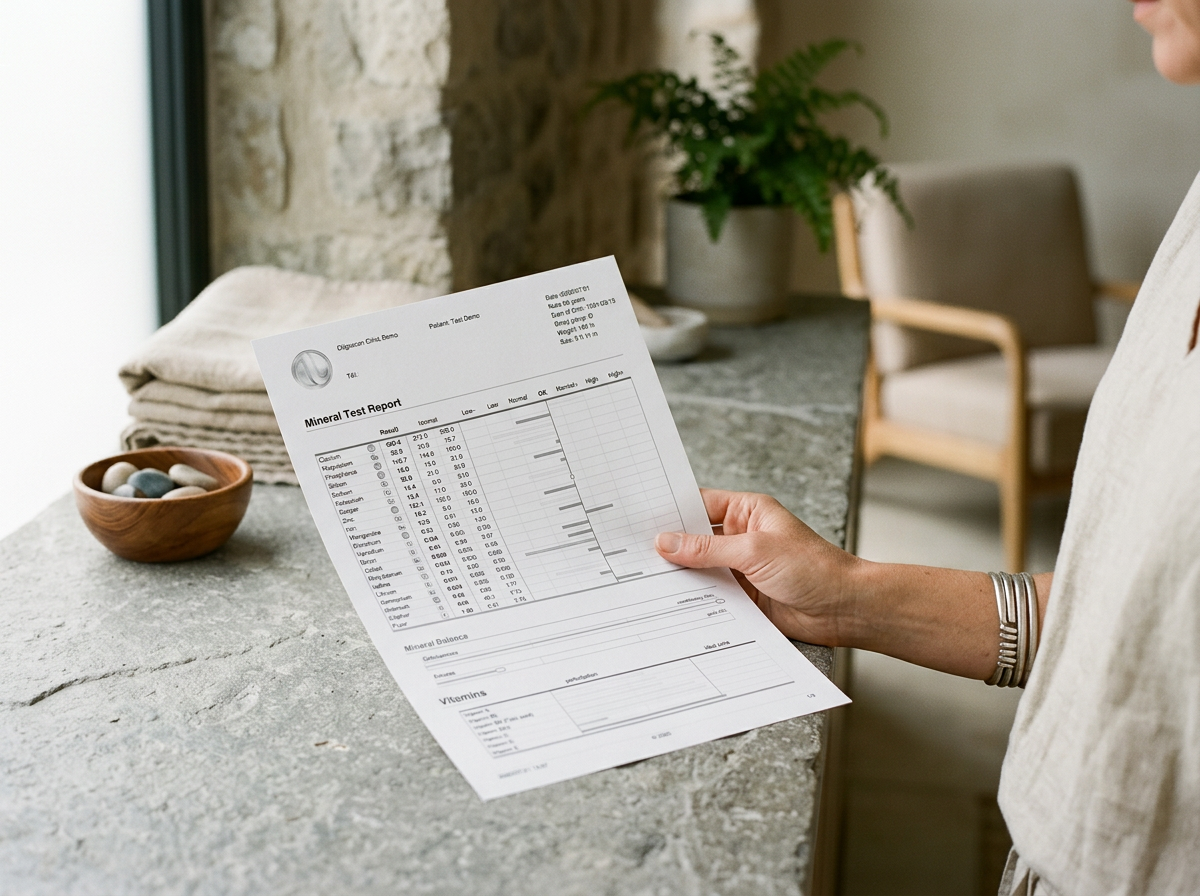 Mineral and nutritional assessment