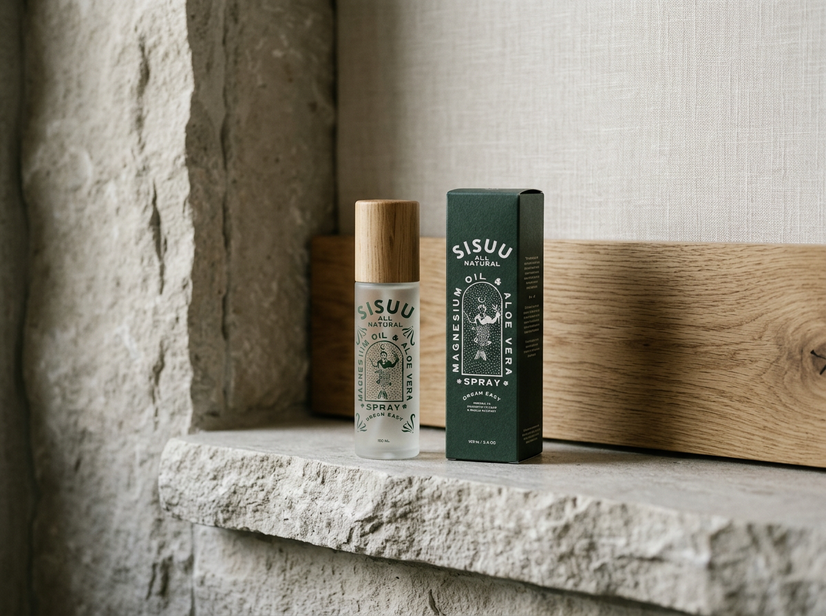 Sisuu Magnesium Oil and Aloe Vera Spray 100ml