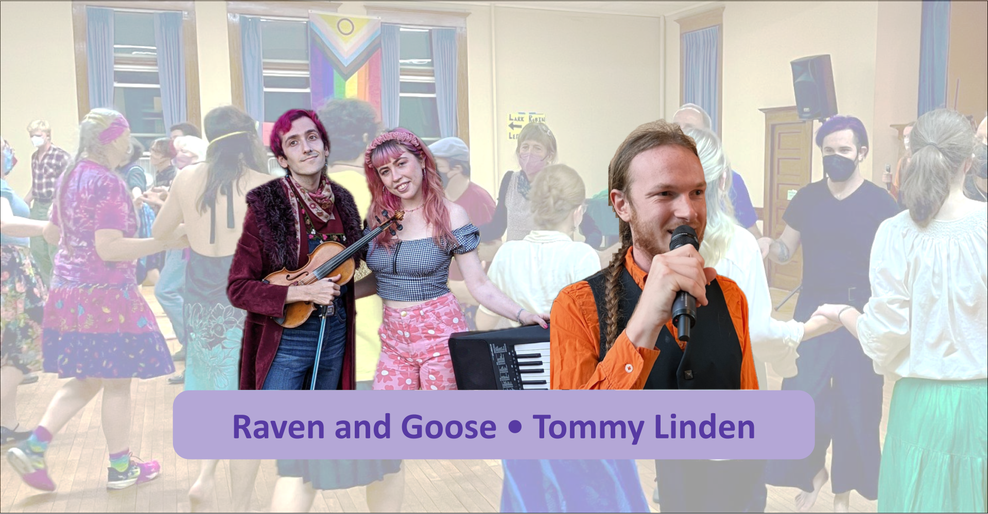 11/18 Tommy Linden with Raven and Goose