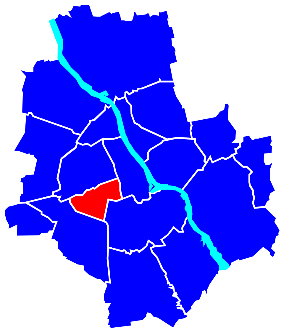 Mapa pokazująca położenie PsycheClinic względem dzielnicy Ochota