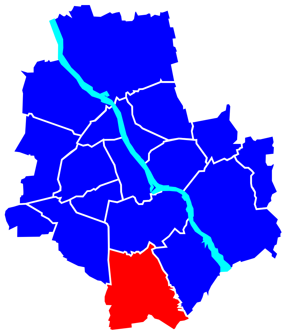 Mapa pokazująca położenie PsycheClinic względem dzielnicy Ursynów