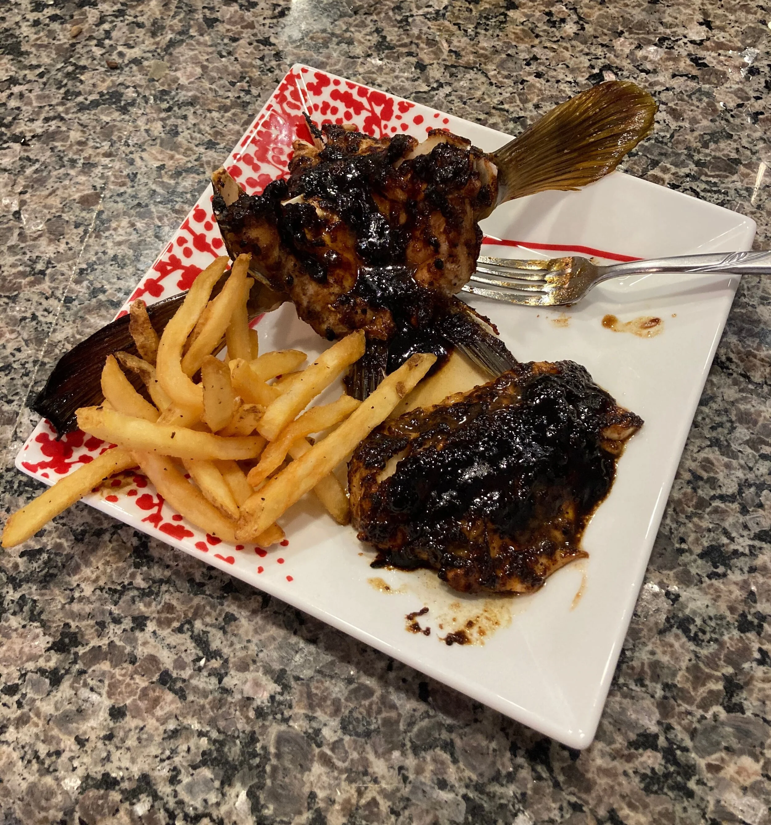 Black Garlic Calico Bass Collars