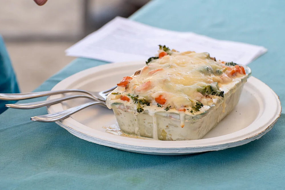 Baked Fish In Cream Sauce