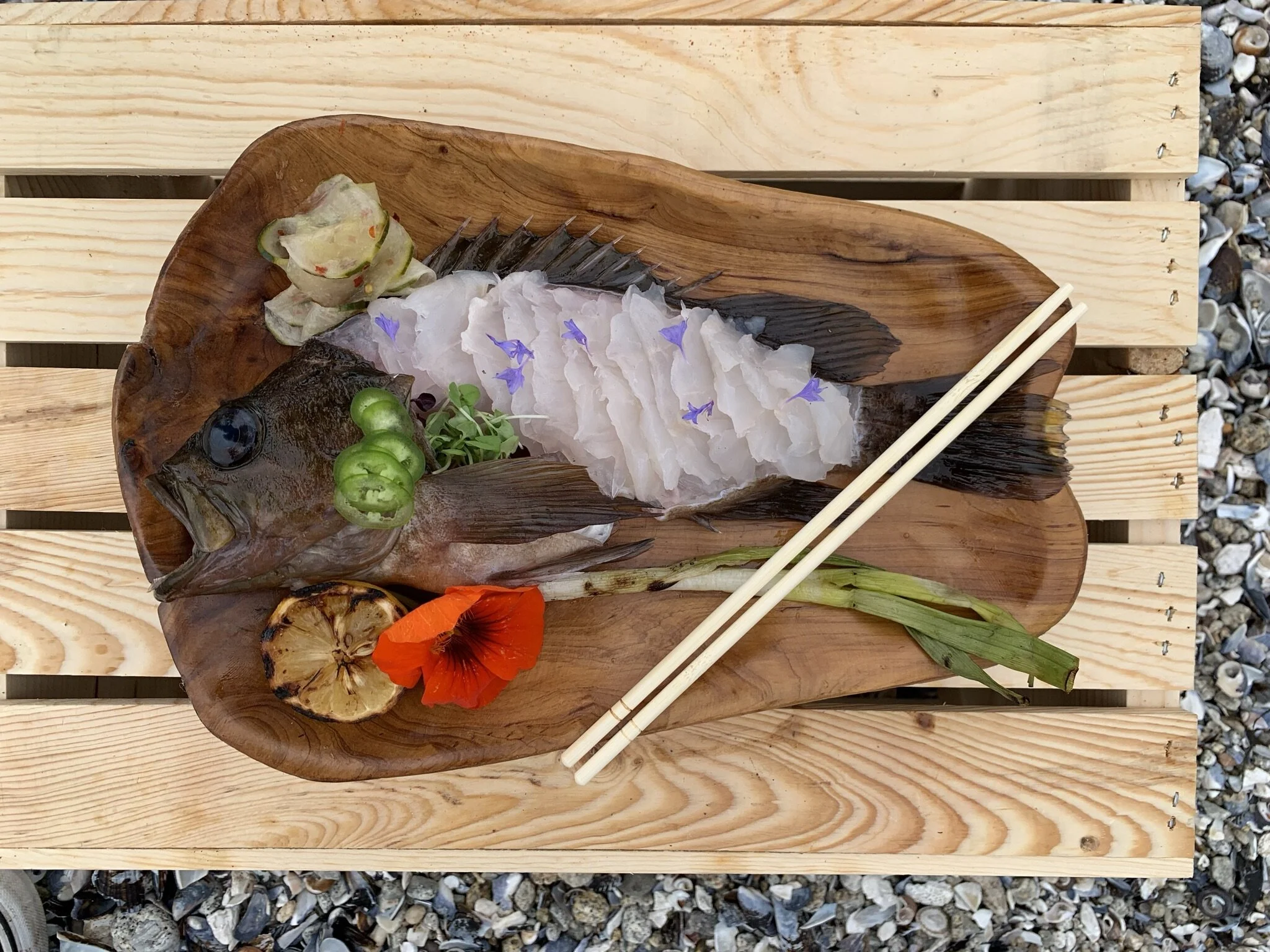 Mezcal - Spiked Grilled Citrus Ponzu