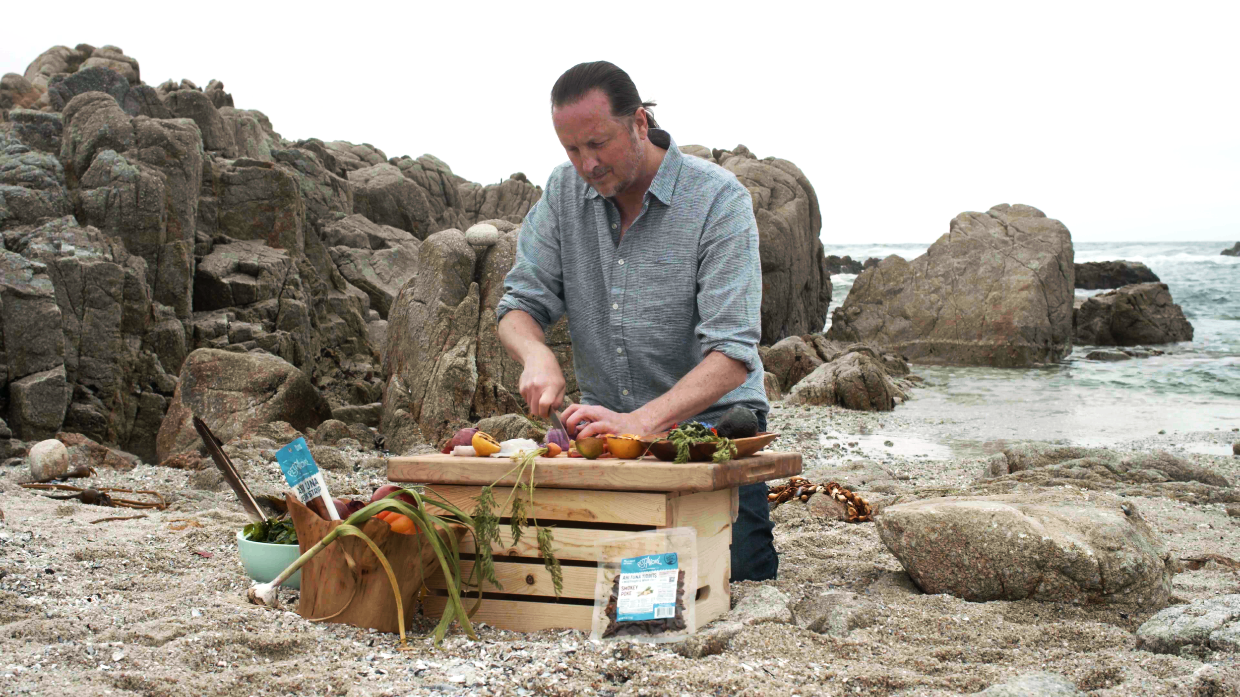 Catch and cook always has a beautiful background