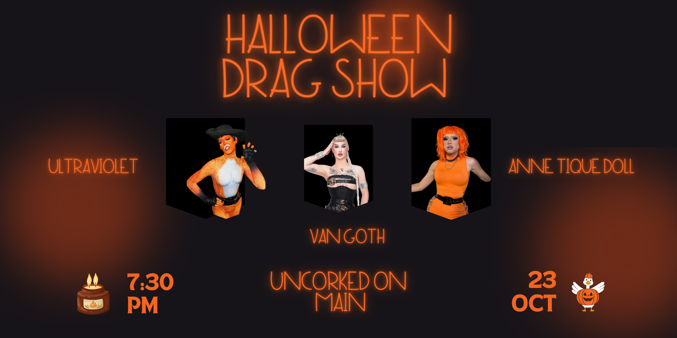 ππ» Halloween Drag Show at Uncorked! ππΈοΈ