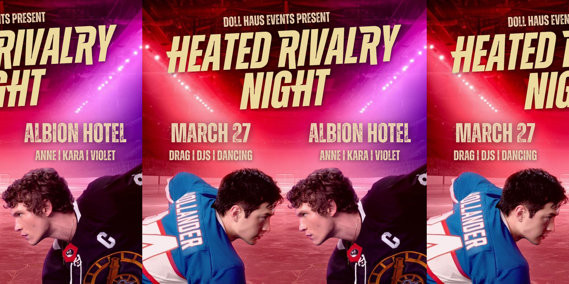 HEATED RIVALRY NIGHT IN GUELPH! DRAG, DJs, &amp; DANCING!