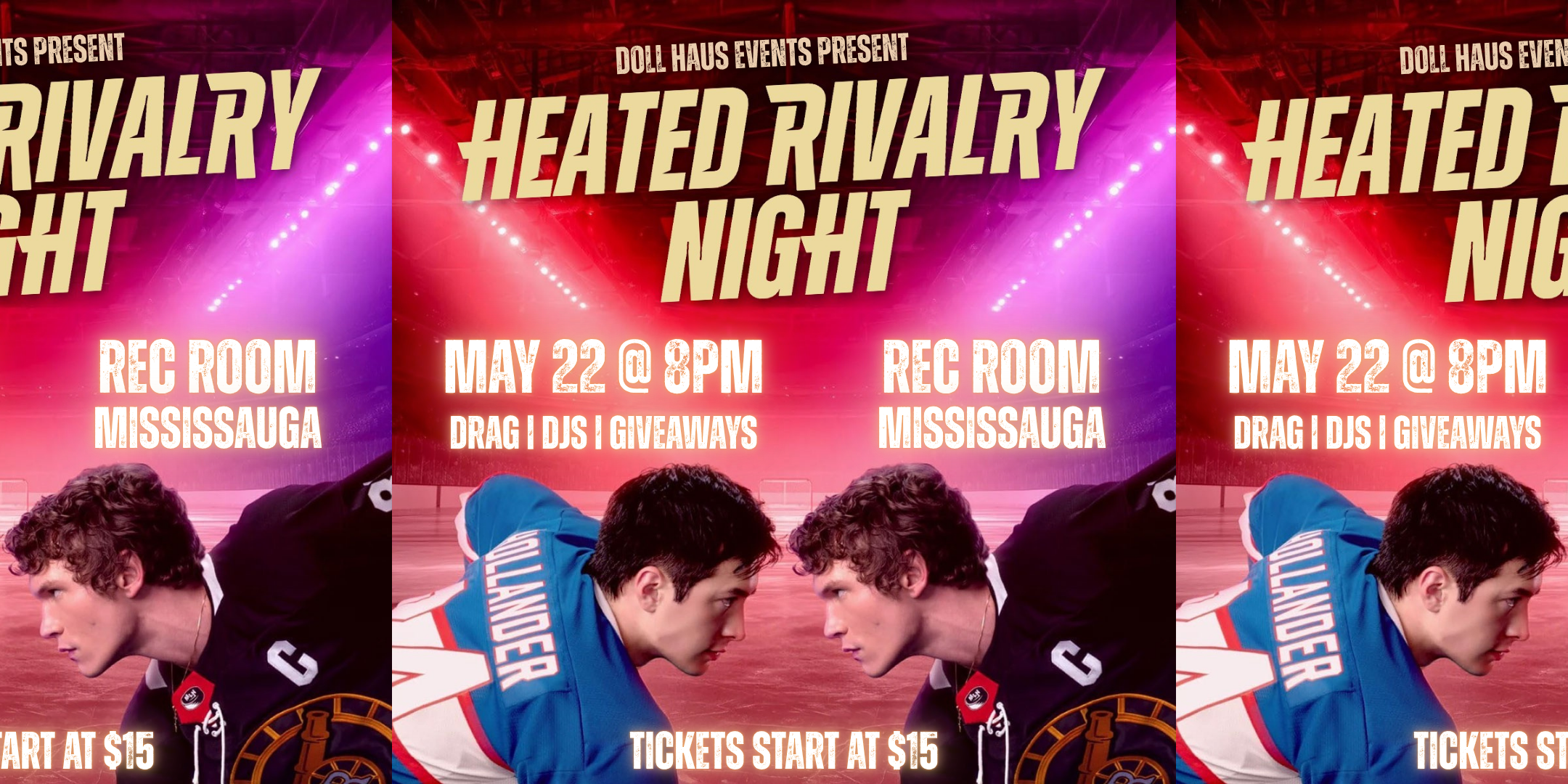 HEATED RIVALRY NIGHT (MISSISSAUGA)!