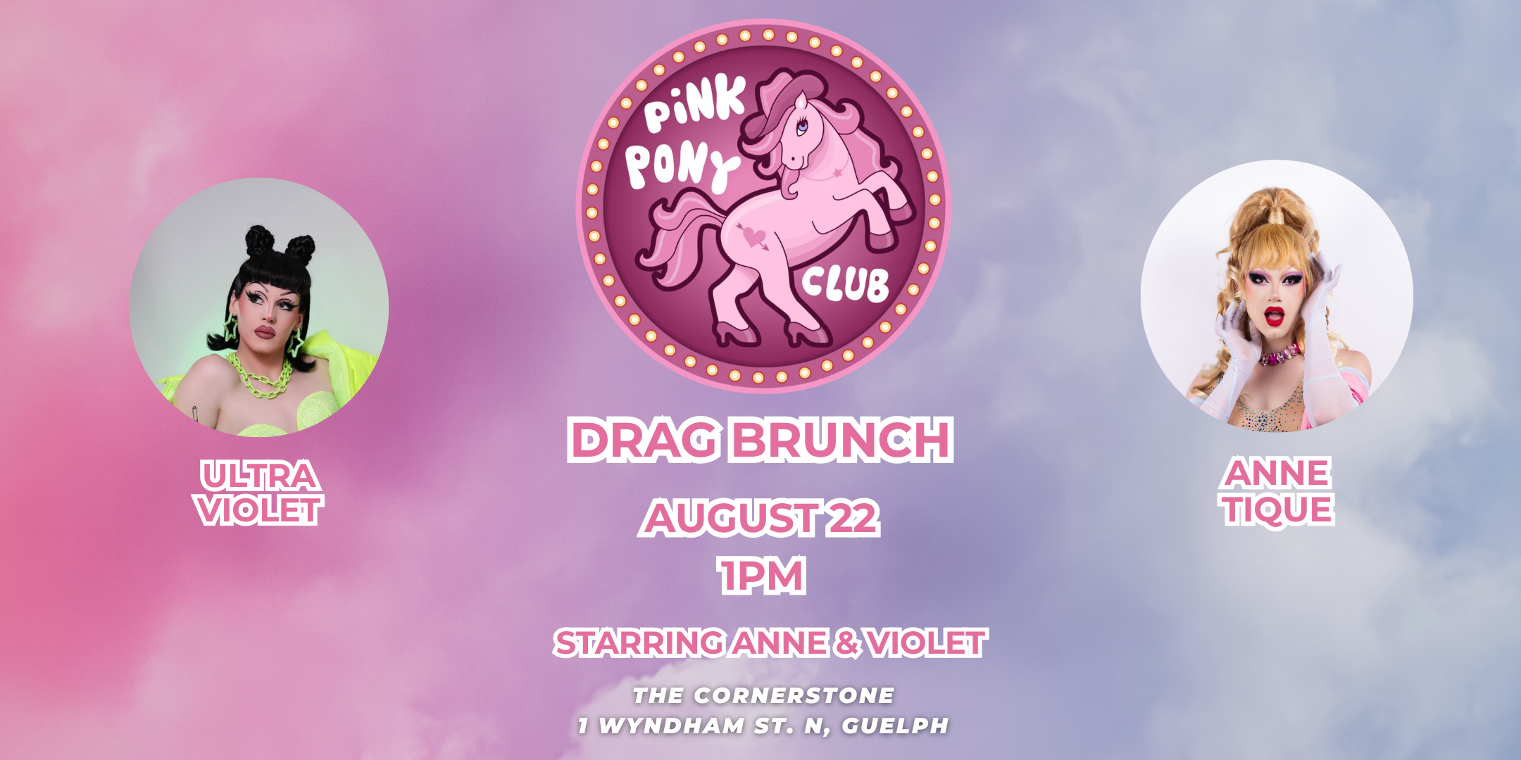 Pink Pony Club Drag Brunch at The Cornerstone! All Chappell All Morning!!