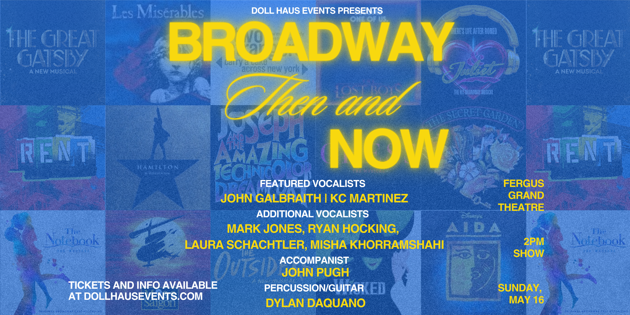 BROADWAY THEN AND NOW: A BROADWAY CONCERT!