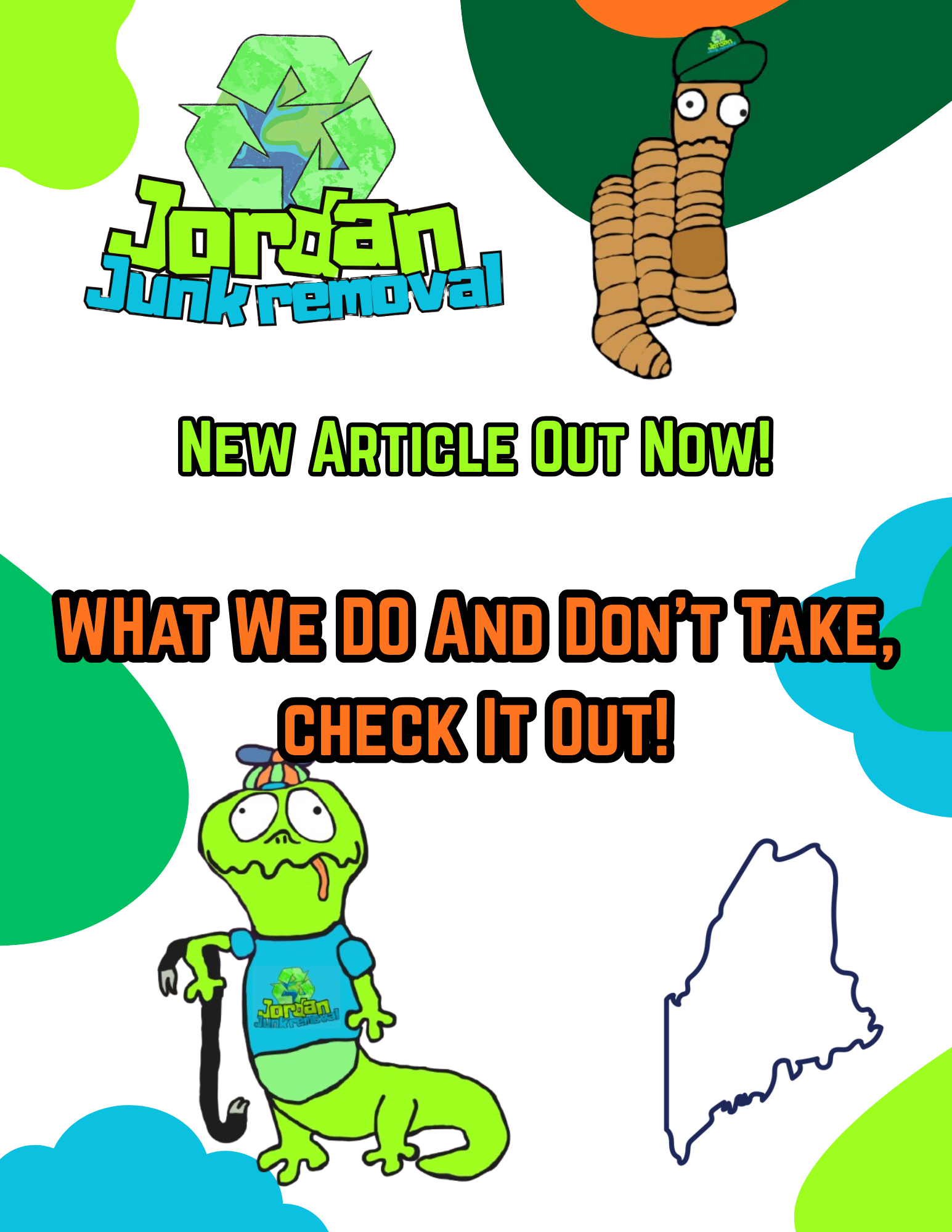 What Jordan Junk Removal Takes and What We Do Not Take