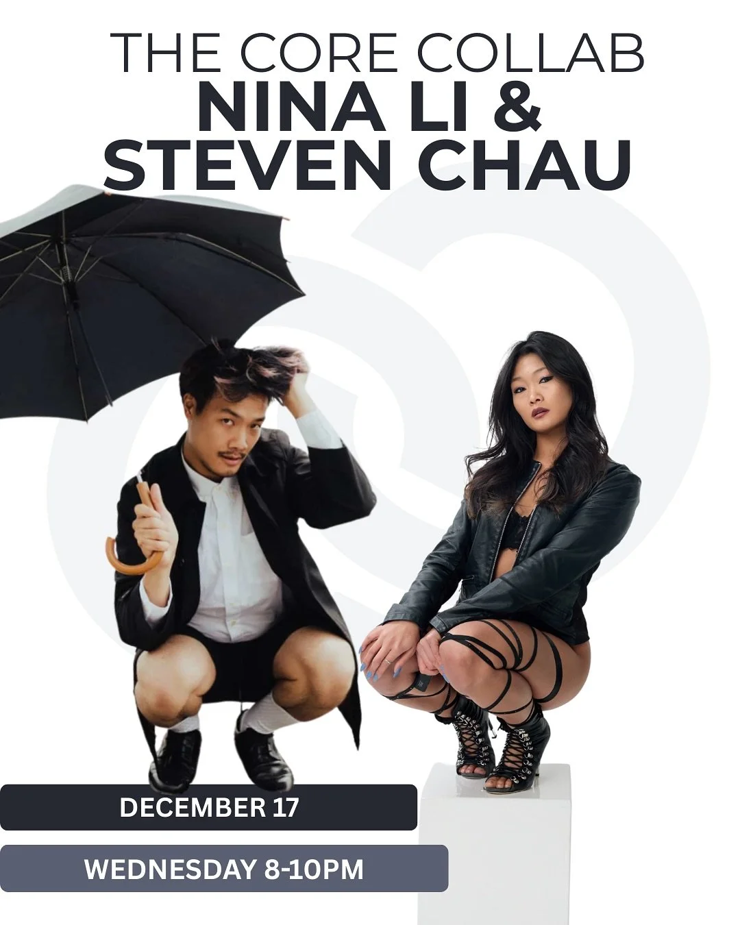 STEVEN CHAU x NINA LI COLLAB 🔗  This partnership has been a LONG time in the making, and we can&rsquo;t wait to share what we&rsquo;ve created with you!! (Swipe for a sneak peek ➡️)  Come join us next Wednesday for a good time!! Videography will be 
