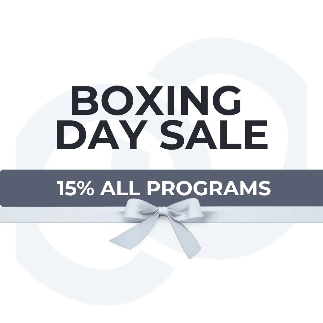 HAPPY BOXING DAY 🎁💝

For TWO DAYS ONLY, get 15% OFF of any program(s) with the CORE!🔗

Use the code CCBOXINGDAY and choose between: 

&bull;Beg/Int Jazz 
&bull;Advanced Beginner Heels &amp; 
&bull;2 NEW PROGRAMS LAUNCHING TOMORROW!

Start your yea