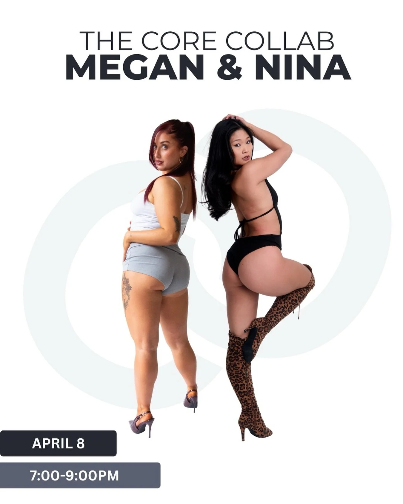 MEGAN CARTWRIGHT x NINA LI COLLAB ❤️

We&rsquo;re so excited to announce another CORE Collab- this time, featuring the incredible Megan Cartwright! 

We&rsquo;ll be blending our teaching styles to bring you the technique training, choreo, and support