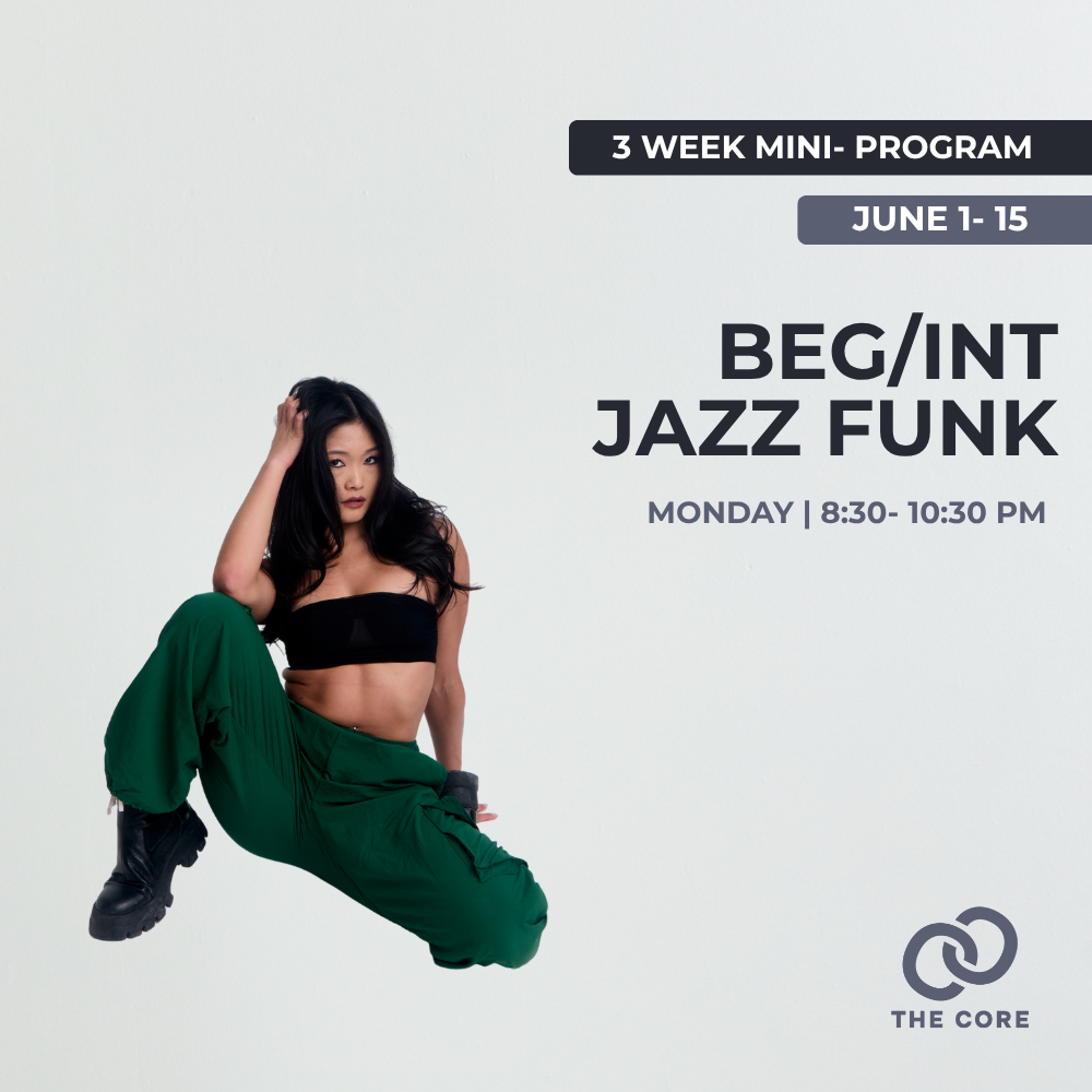 Beg/Int Jazz Funk | 3 Week Program