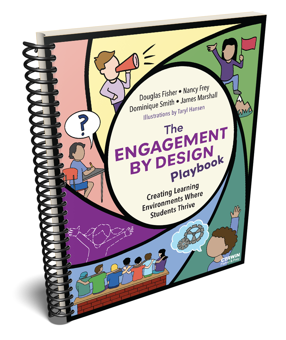  The Engagement By Design Playbook  By Douglas Fisher, Nancy Frey,  Dominique Smith, James Marshall