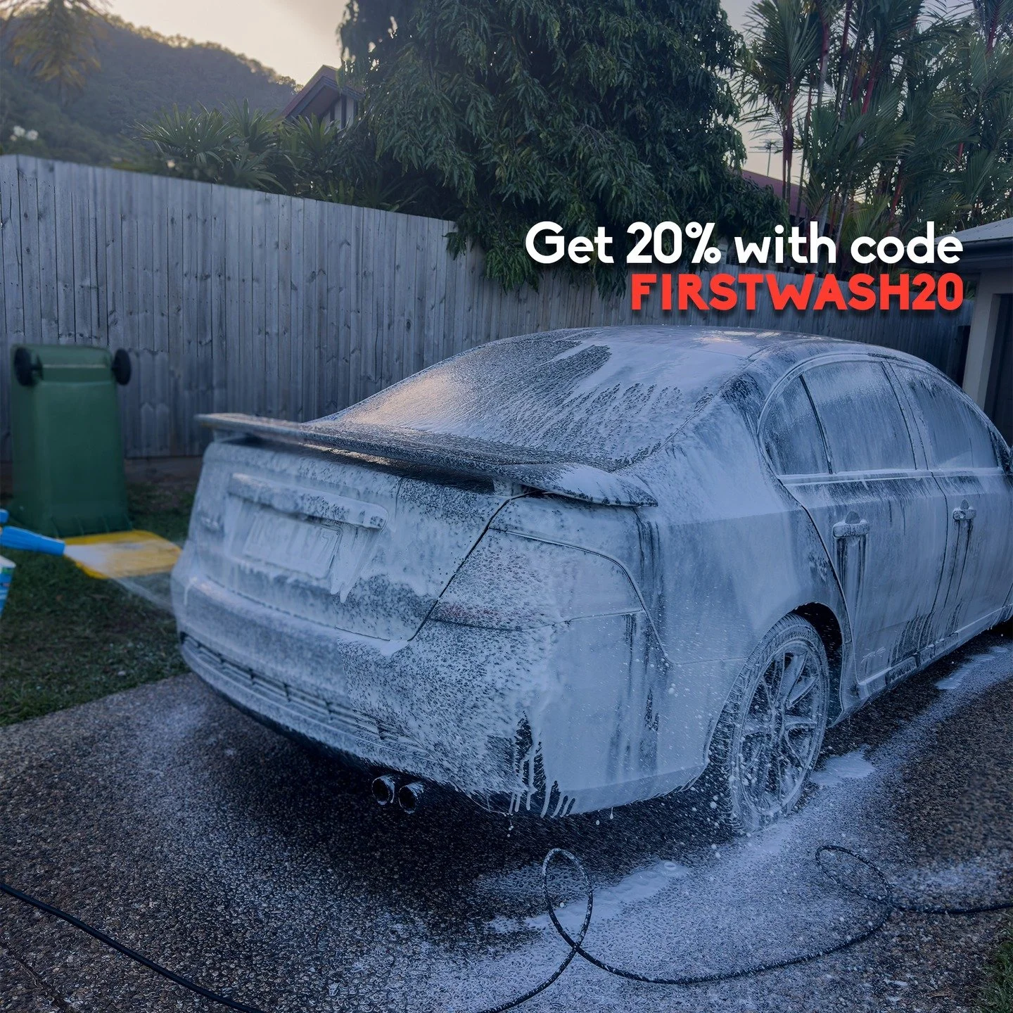 Sale on right now! Everyone's first wash with us is 20% original price. Book at our website!!