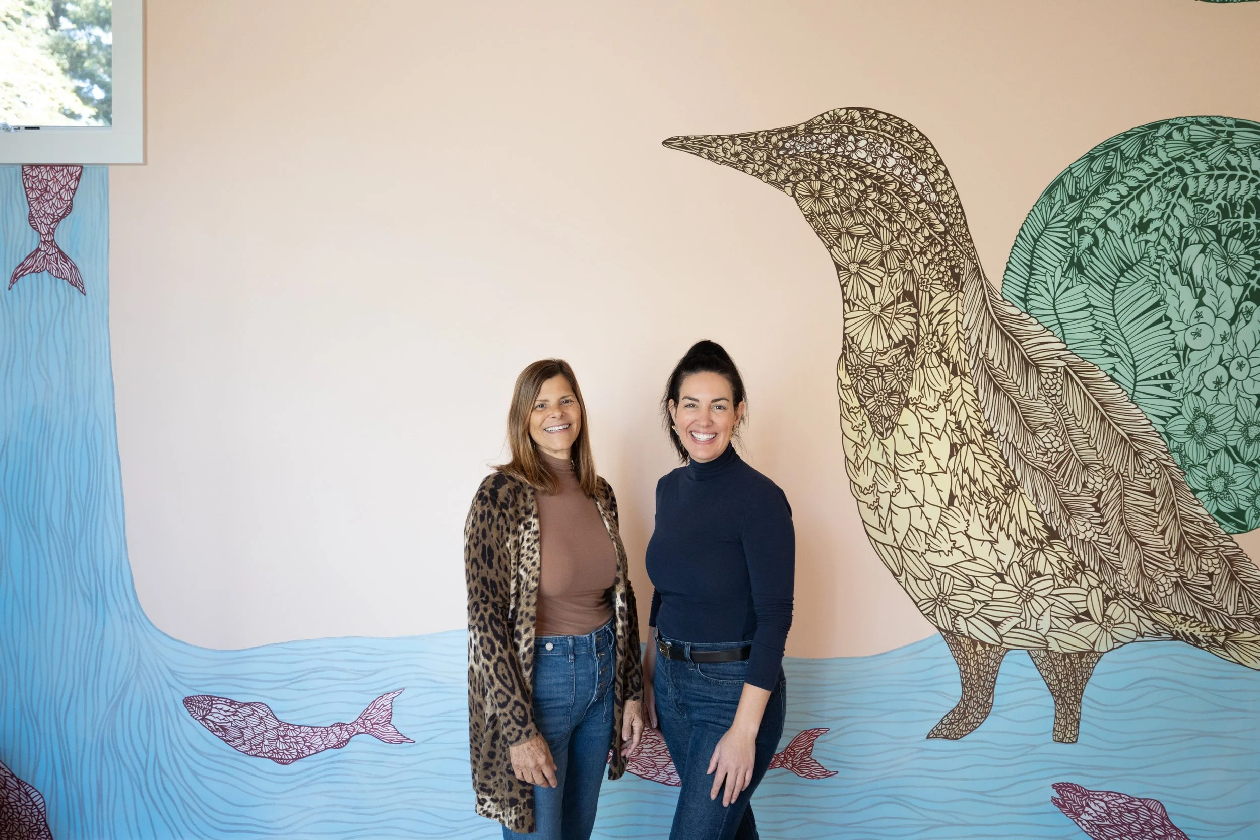 Refinement Wagner with collaborator Lynn Conti — Design With Refinement featured in CanvasRebel