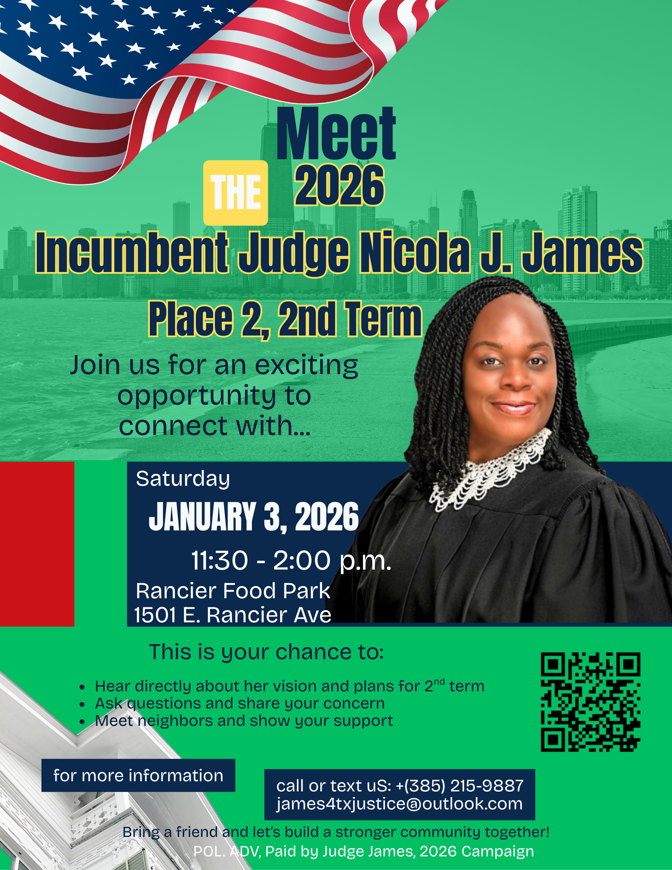 Meet The Incumbent Judge Nicola J James
