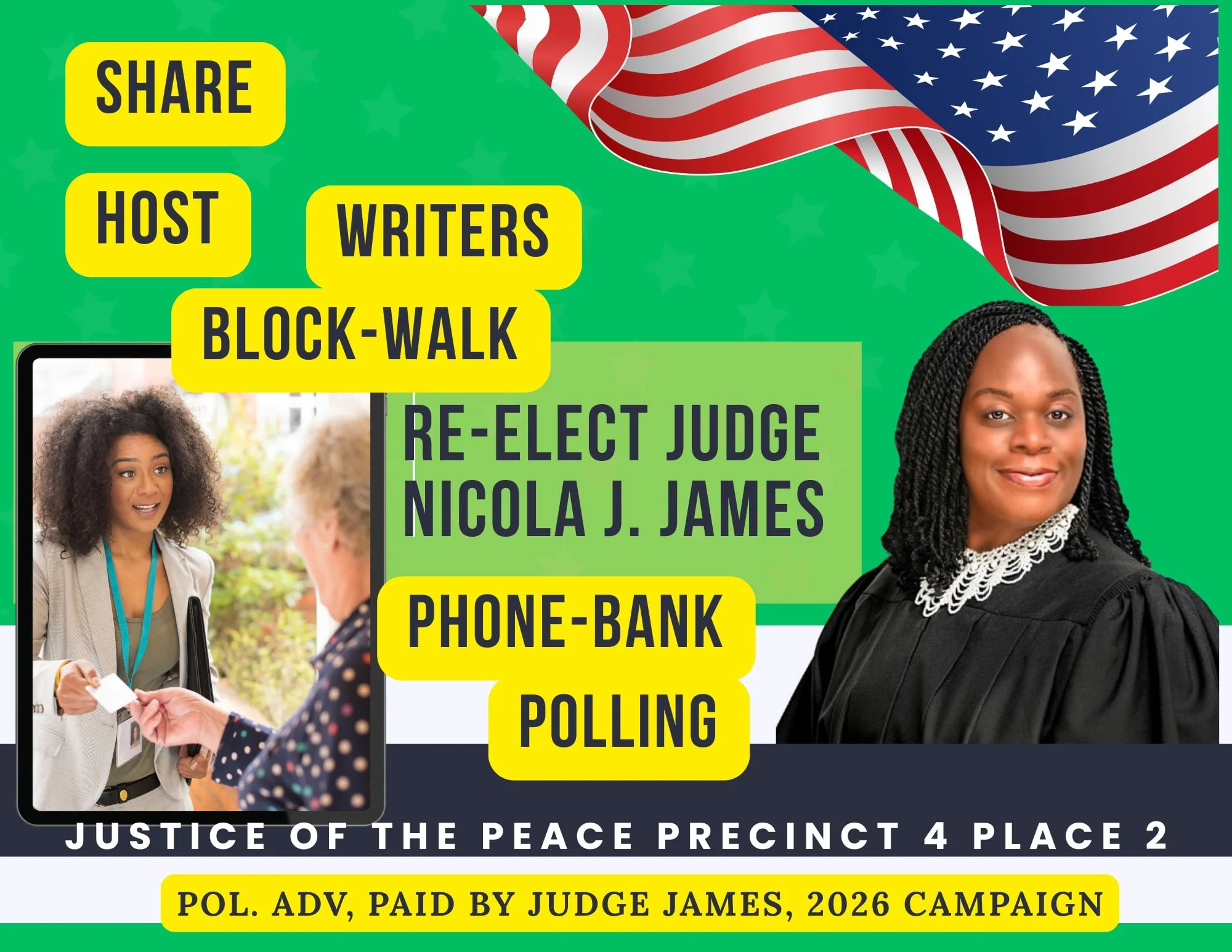 Walk with Judge James 