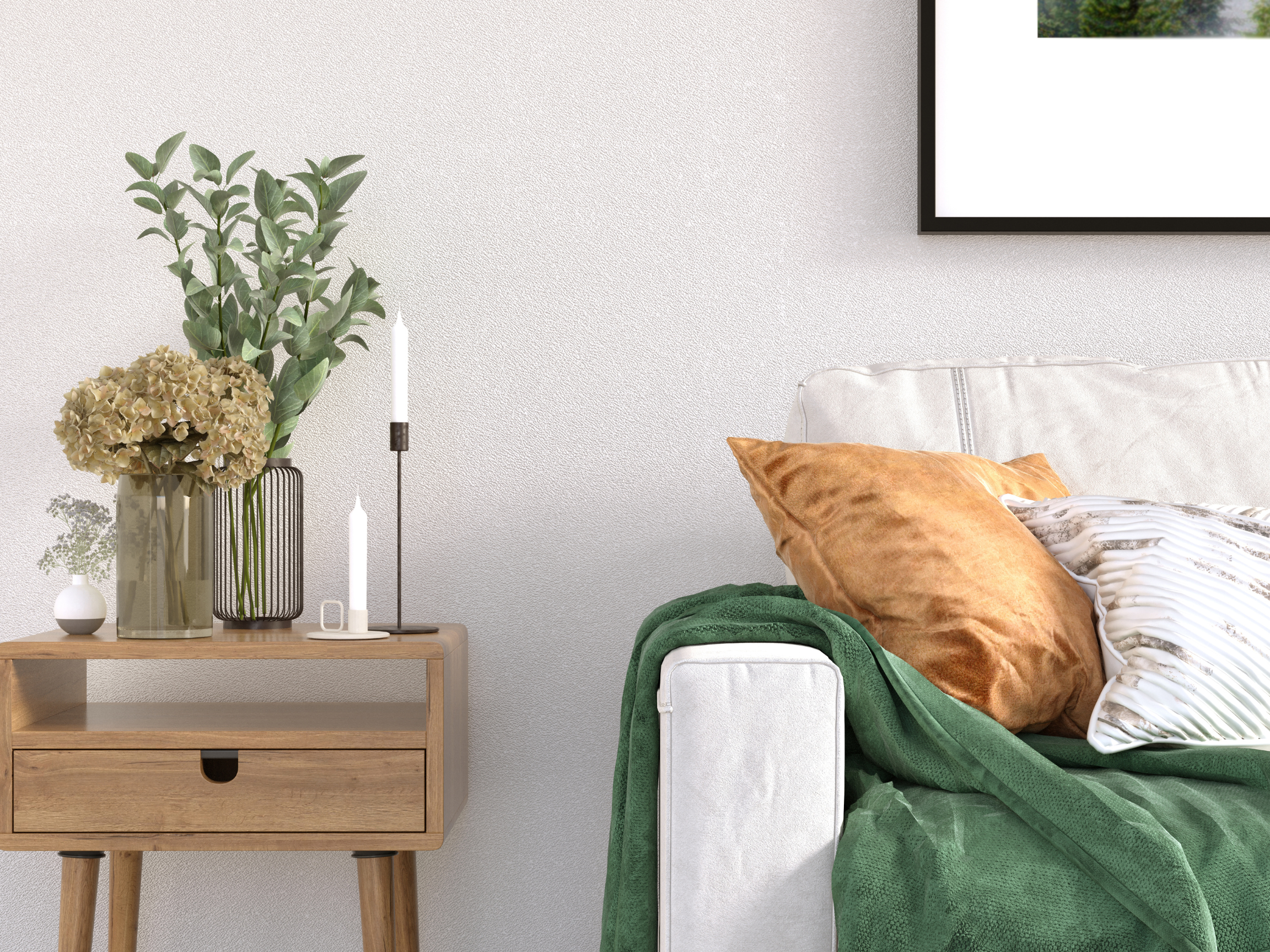 Peaceful therapy room for ketamine-assisted psychotherapy integration.