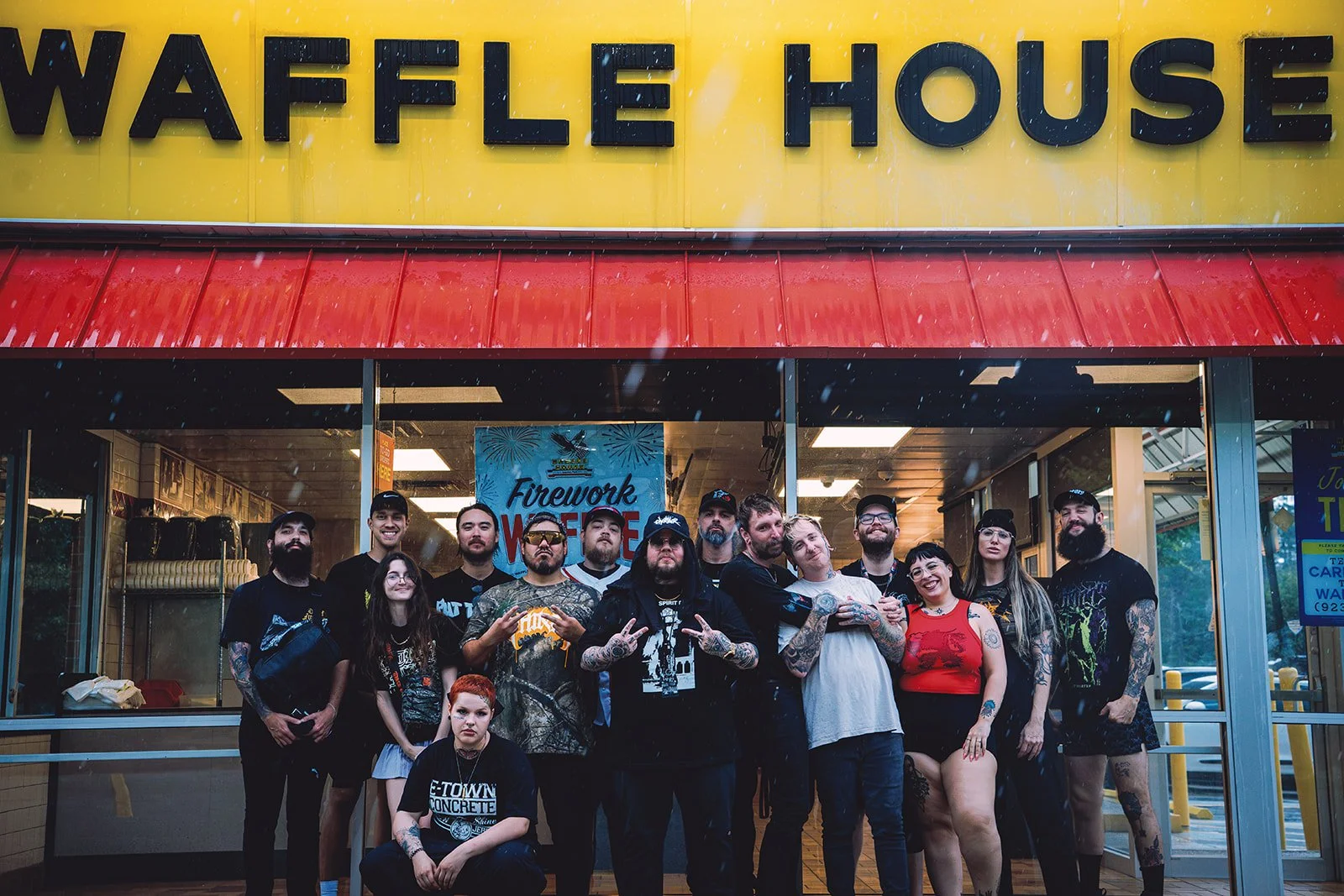 SCENE REPORT : Atlanta hardcore takes over waffle house