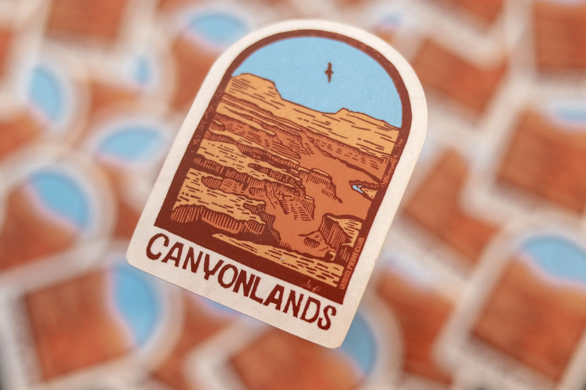 Red Rock Canyonlands Sticker