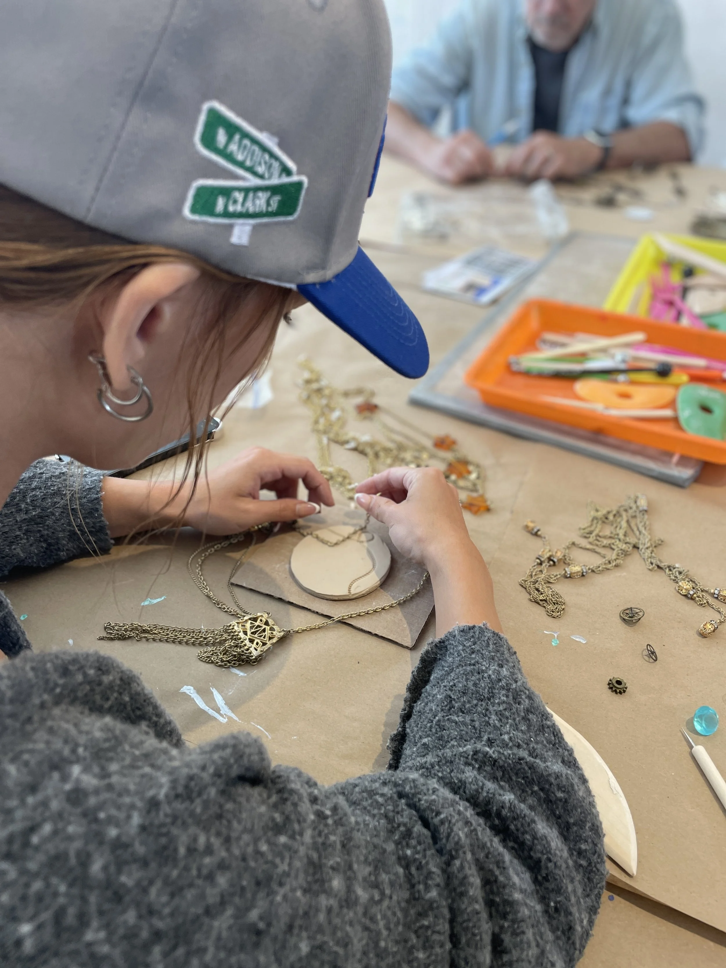 Making Tiles for the Main Street Mural