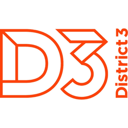 District 3 Montreal incubator logo