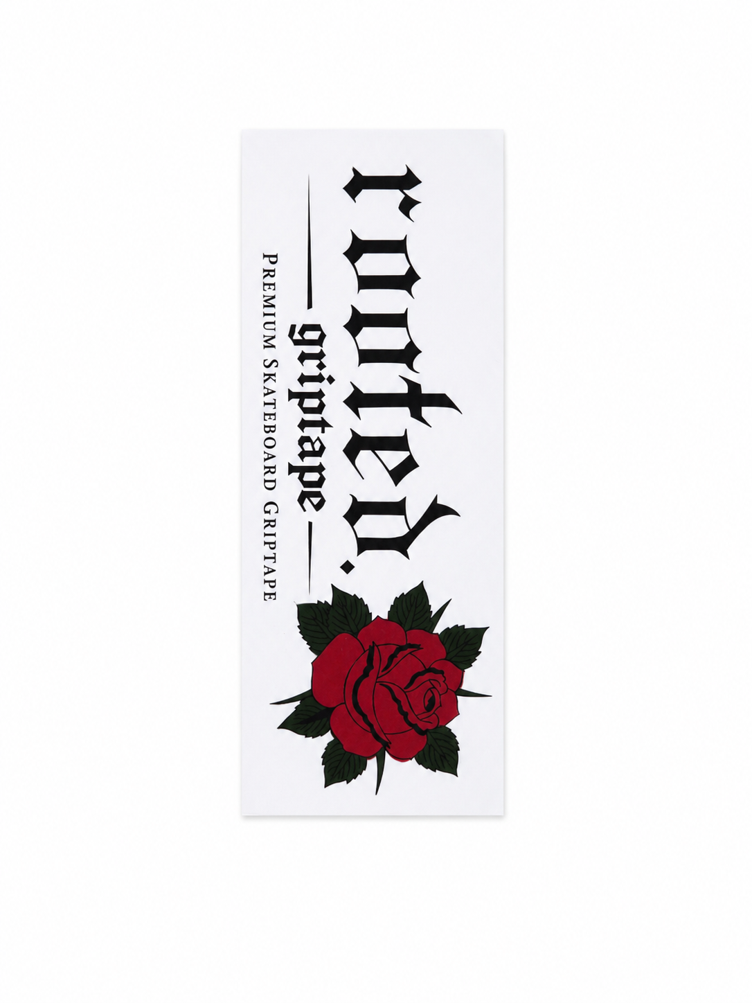 Rooted Griptape Logo Sticker - 5" × 2.5"