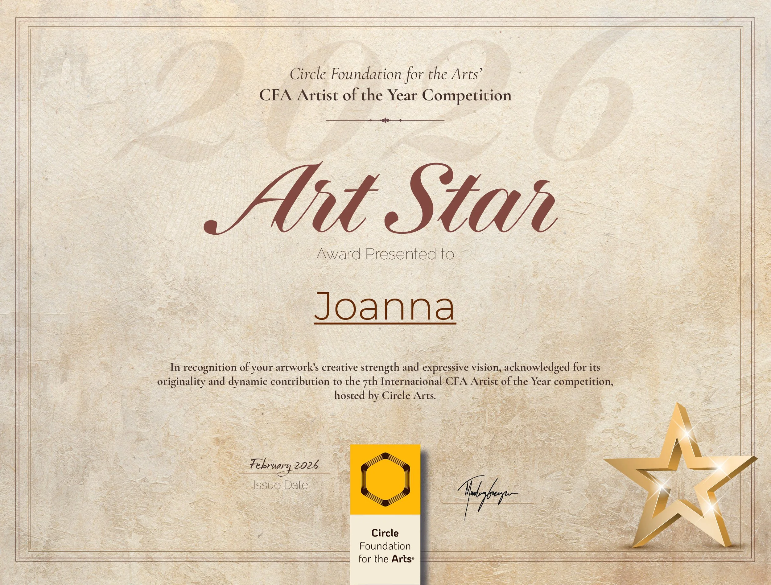 Circle Foundation Art - 2026