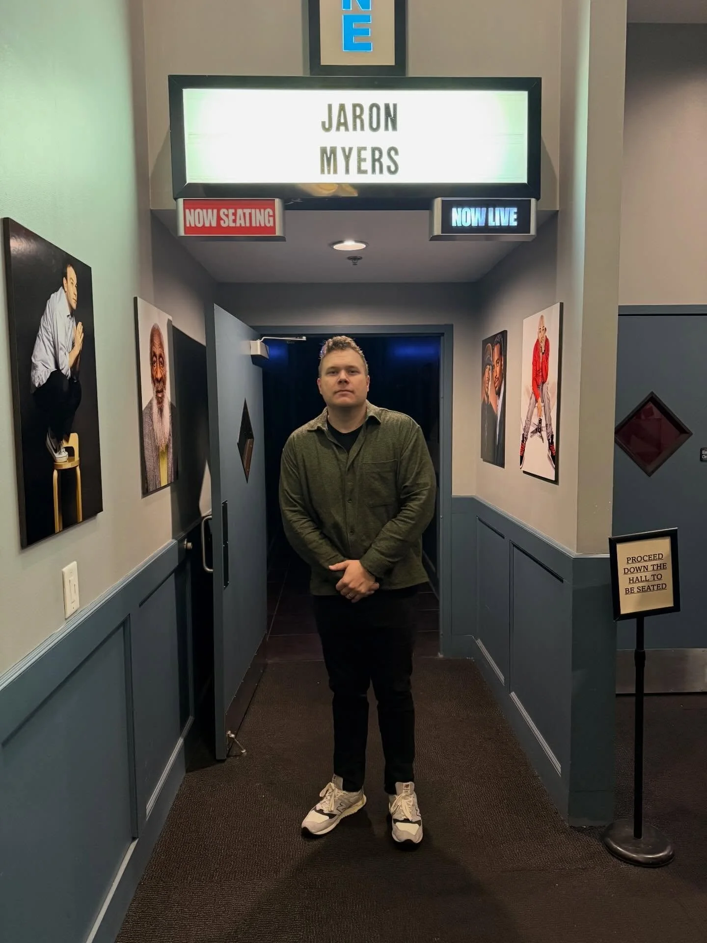 Headlined my home club last night ❤️ I spent many weekends here over the years, sitting in the back studying the headliners while I ate my free meal. Thanks for being there!!!