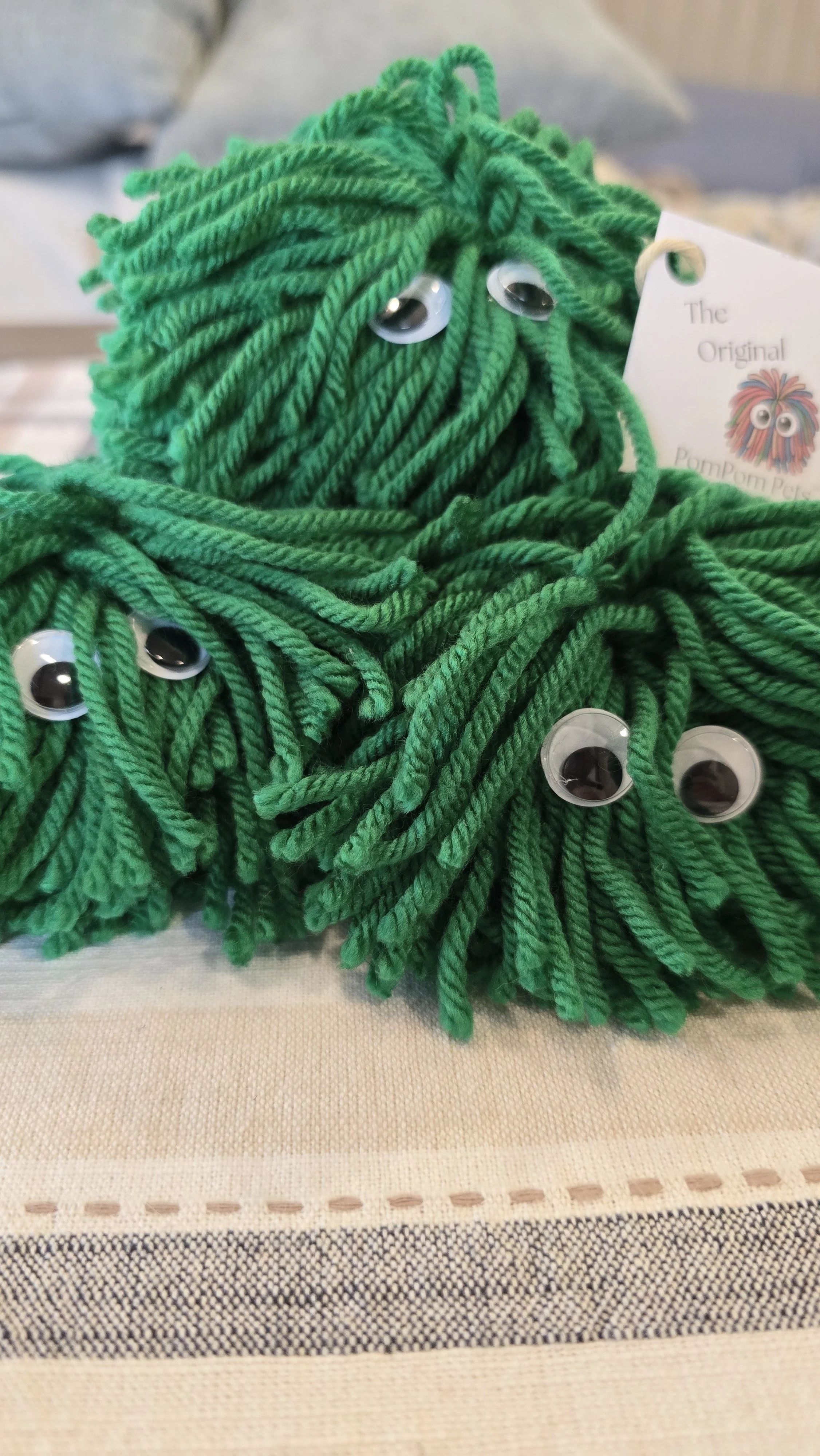 The Original PomPom Pets – Emerald Green