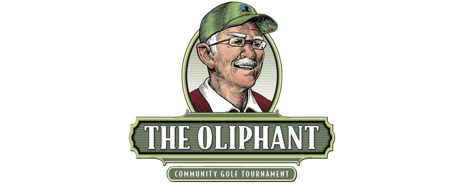 The Oliphant logo featuring illustrated character above business name.