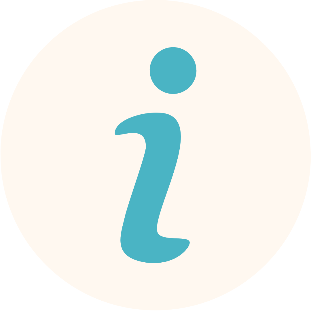 Information icon representing learning more about programs that support independence and community connection.