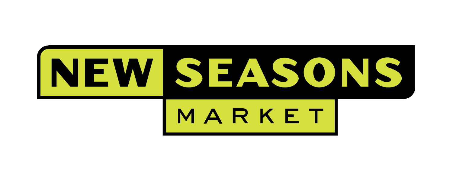 New Seasons Market logo in green and yellow.