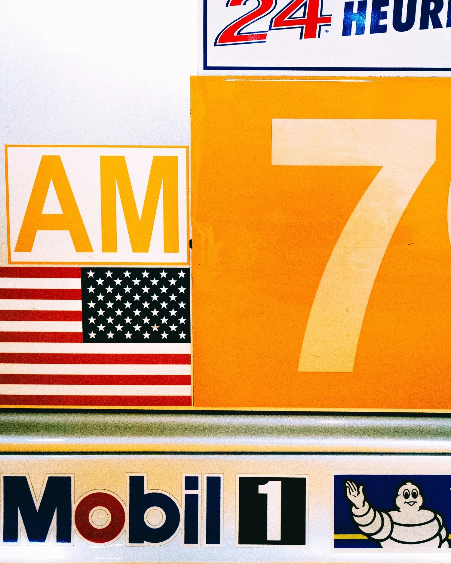 No. 7
Photograph by @thvddeus
Date: 2023
📍Mare Island Naval Shipyard

At the Air/Water show, James spotted a Flying Lizard Porsche 911 GT3 that competed at Le Mans in 2012. A fan of graphic design as well as this car, he created a composition of its