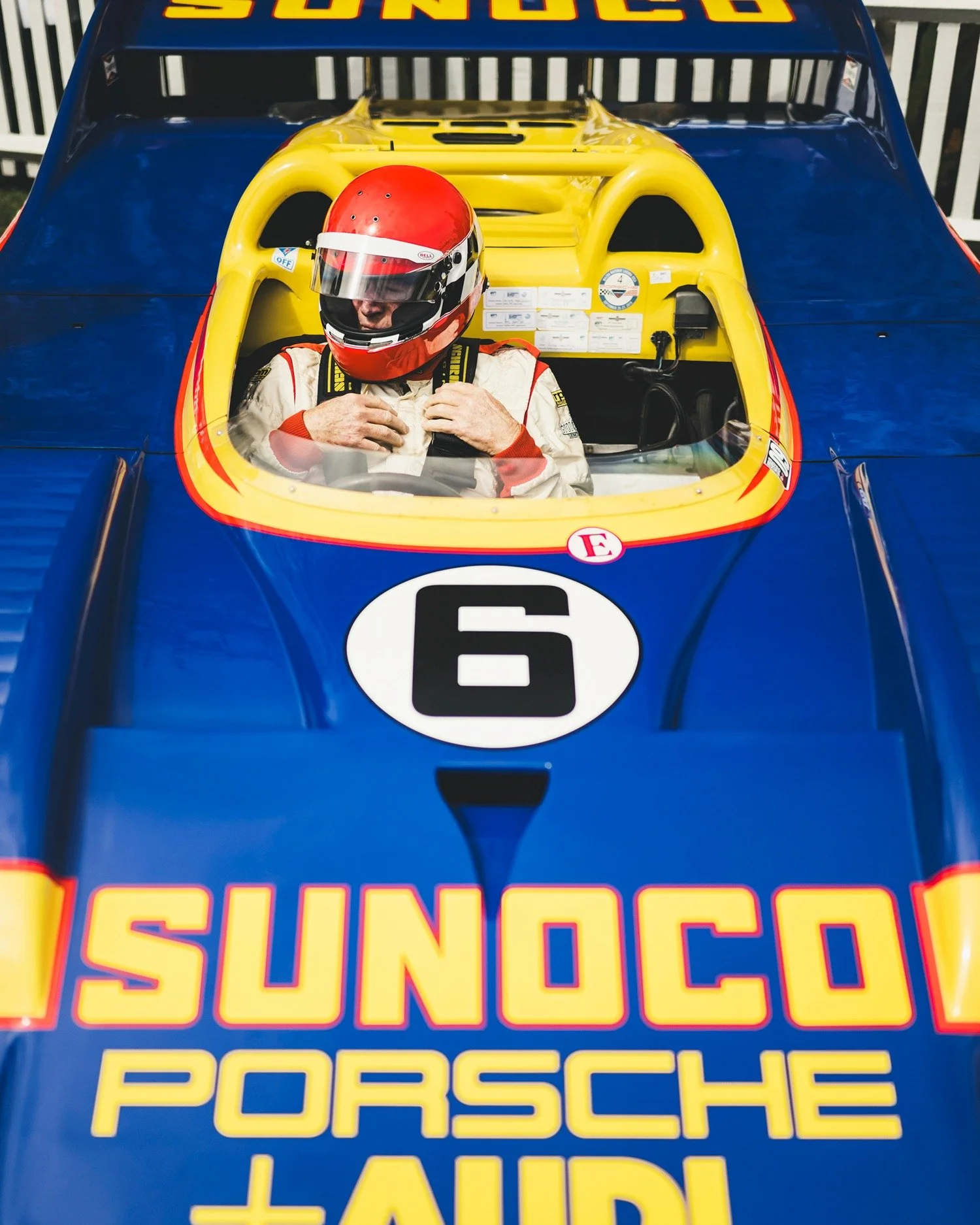 No. 6
Photograph by @amyshorephotography 
Date: 2024
📍Goodwood

Ensuring that her progeny would have excellent taste, Shore shot the final boss of Can-Am, the Porsche 917/30, while four months pregnant at the annual Members&rsquo; Meeting. In 1973, 