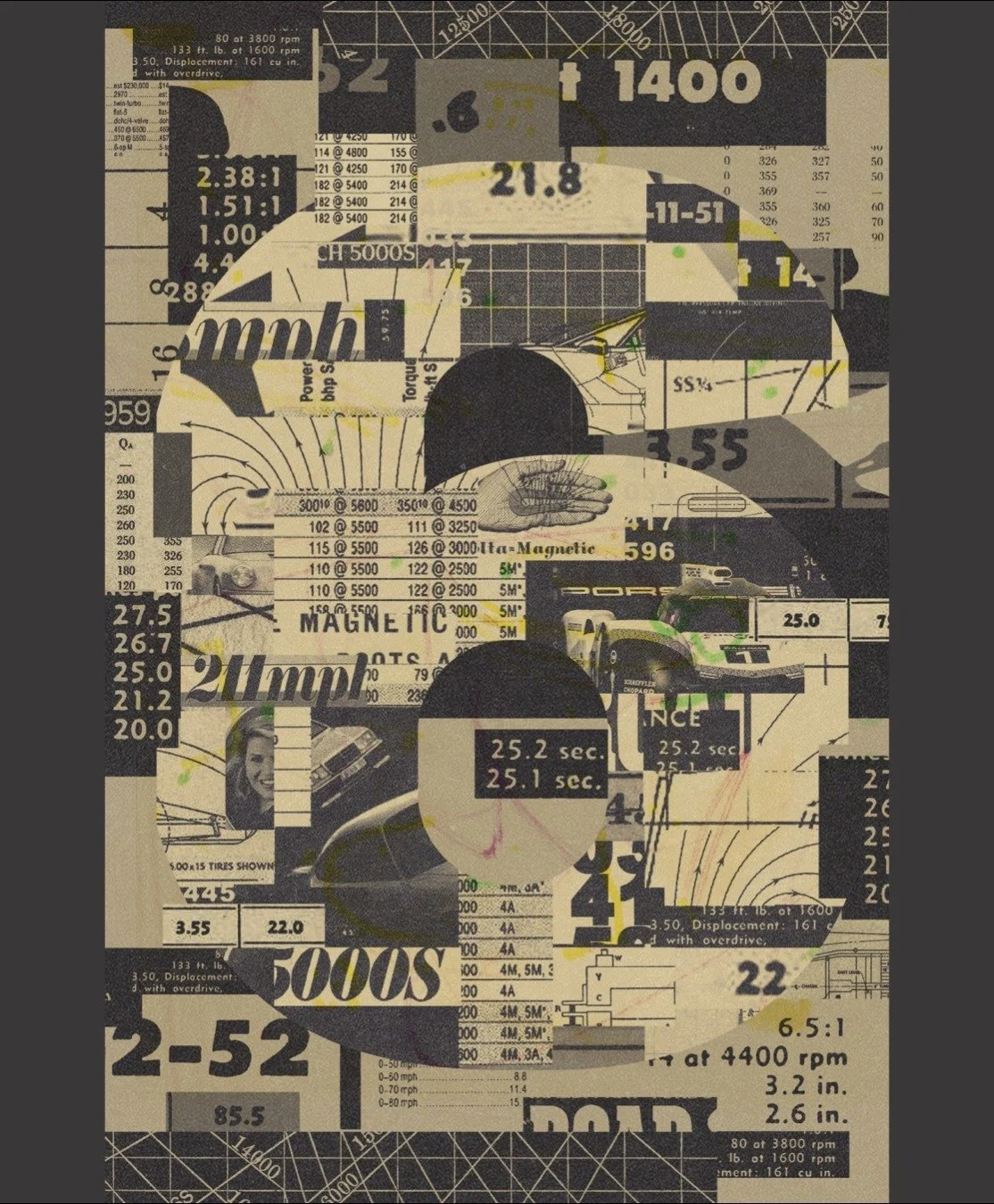 We started this issue the same way we ended it - with incredible art from the master of the mix, the legend of the layers 🎨 @mrnelsondesign 🙌

"Every headline in @roadandtrack vol. 34: Numbers issue is a number itself. So for the final word o