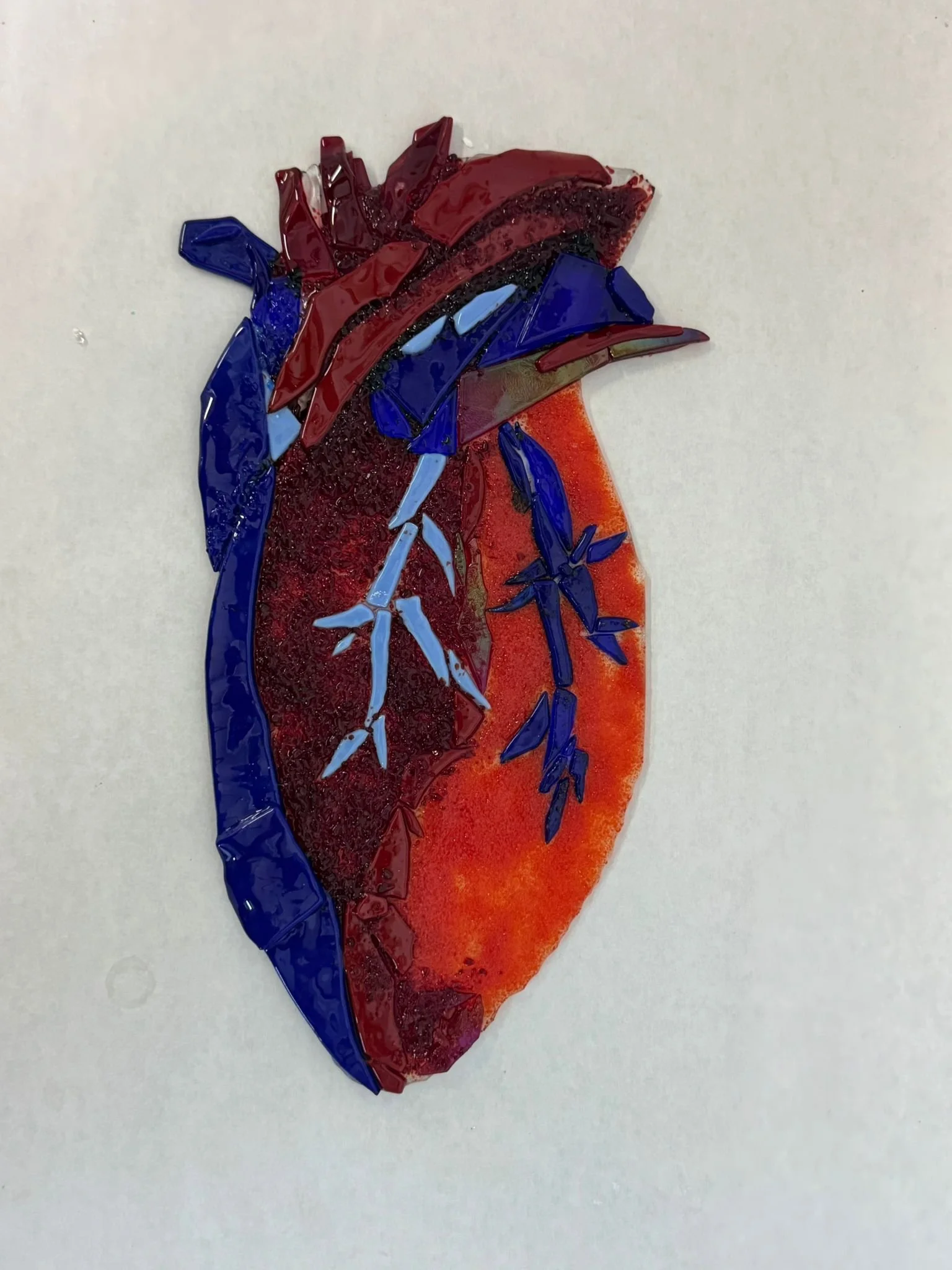 This is the final stage of this glass piece.  