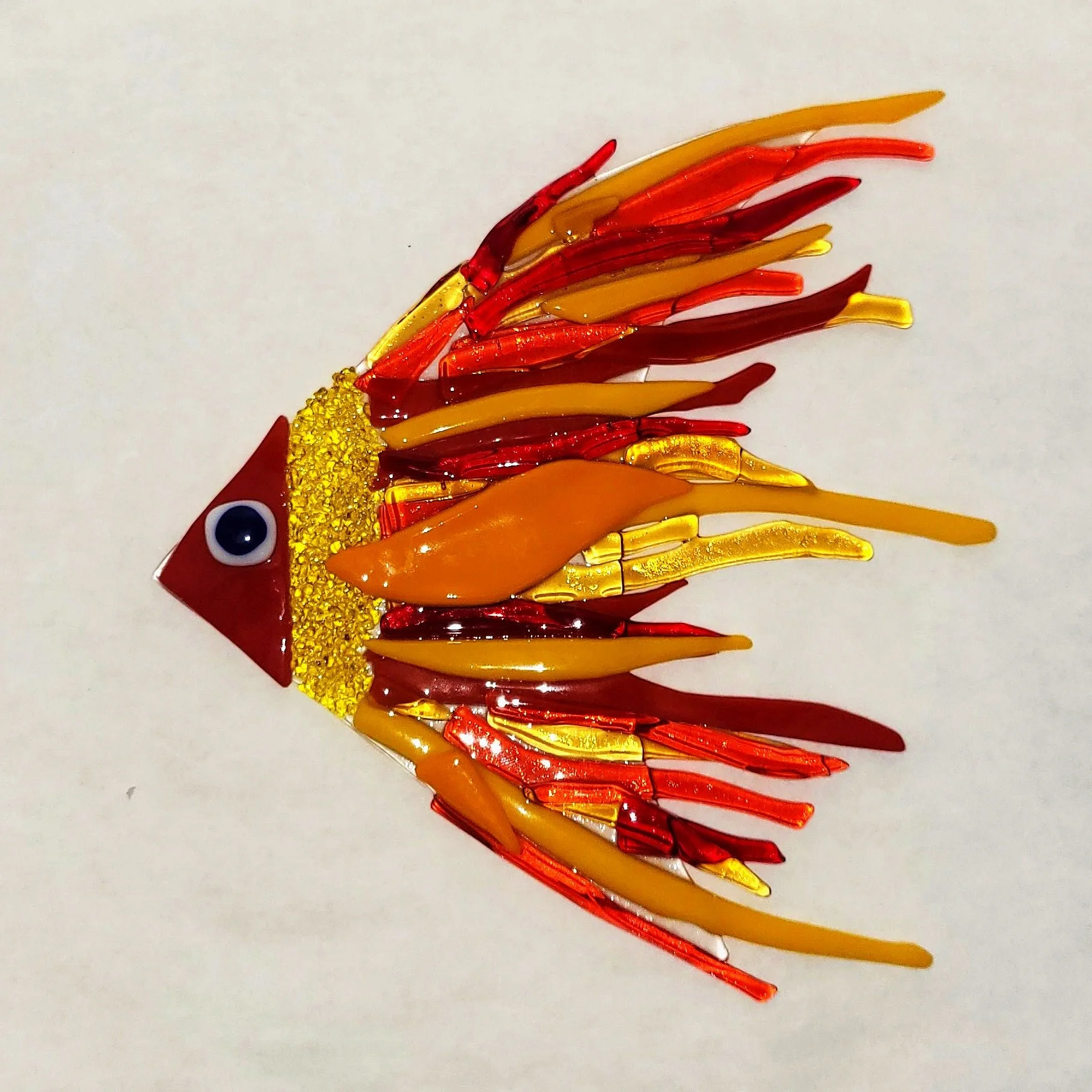 Orange Glass Fish