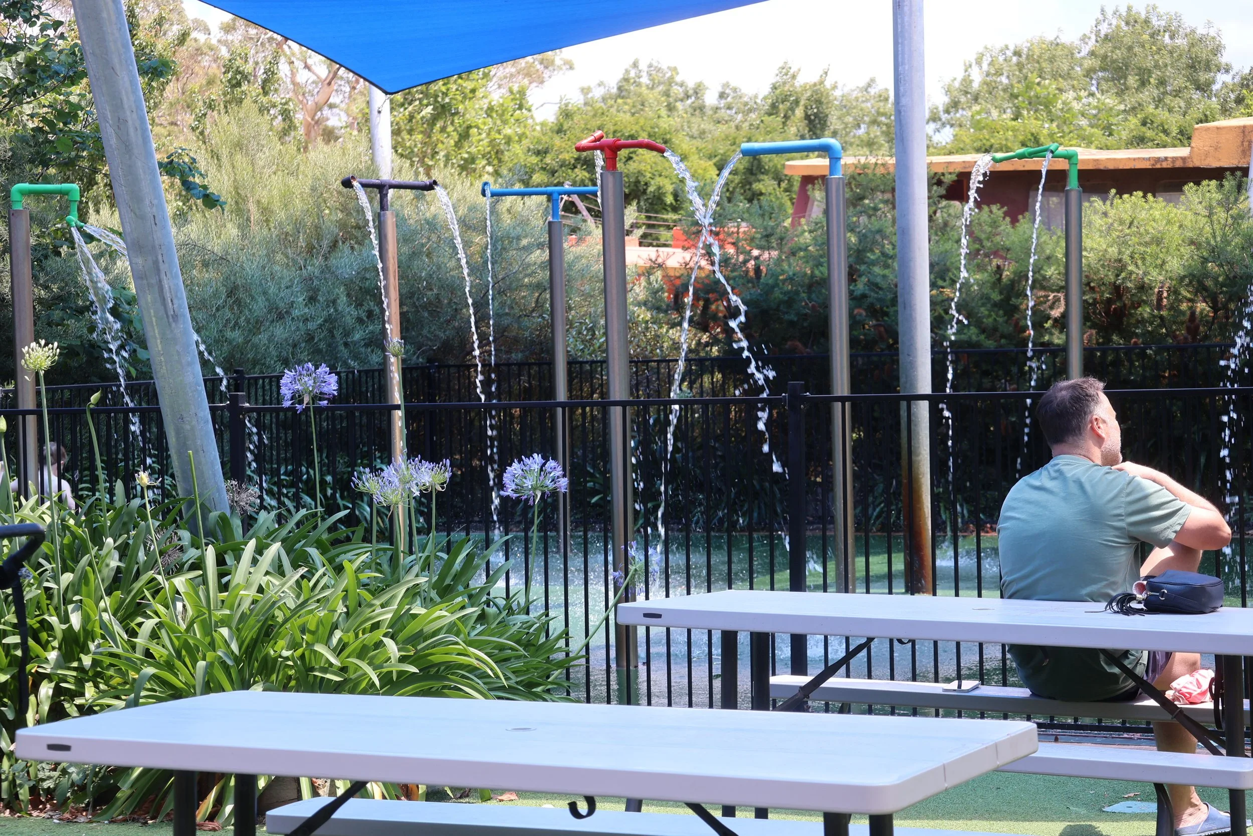 Water play park for kids at the Big Goose