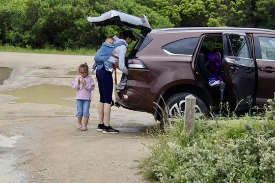 Taking young children on wildlife adventures does require preparation and lots of snacks.