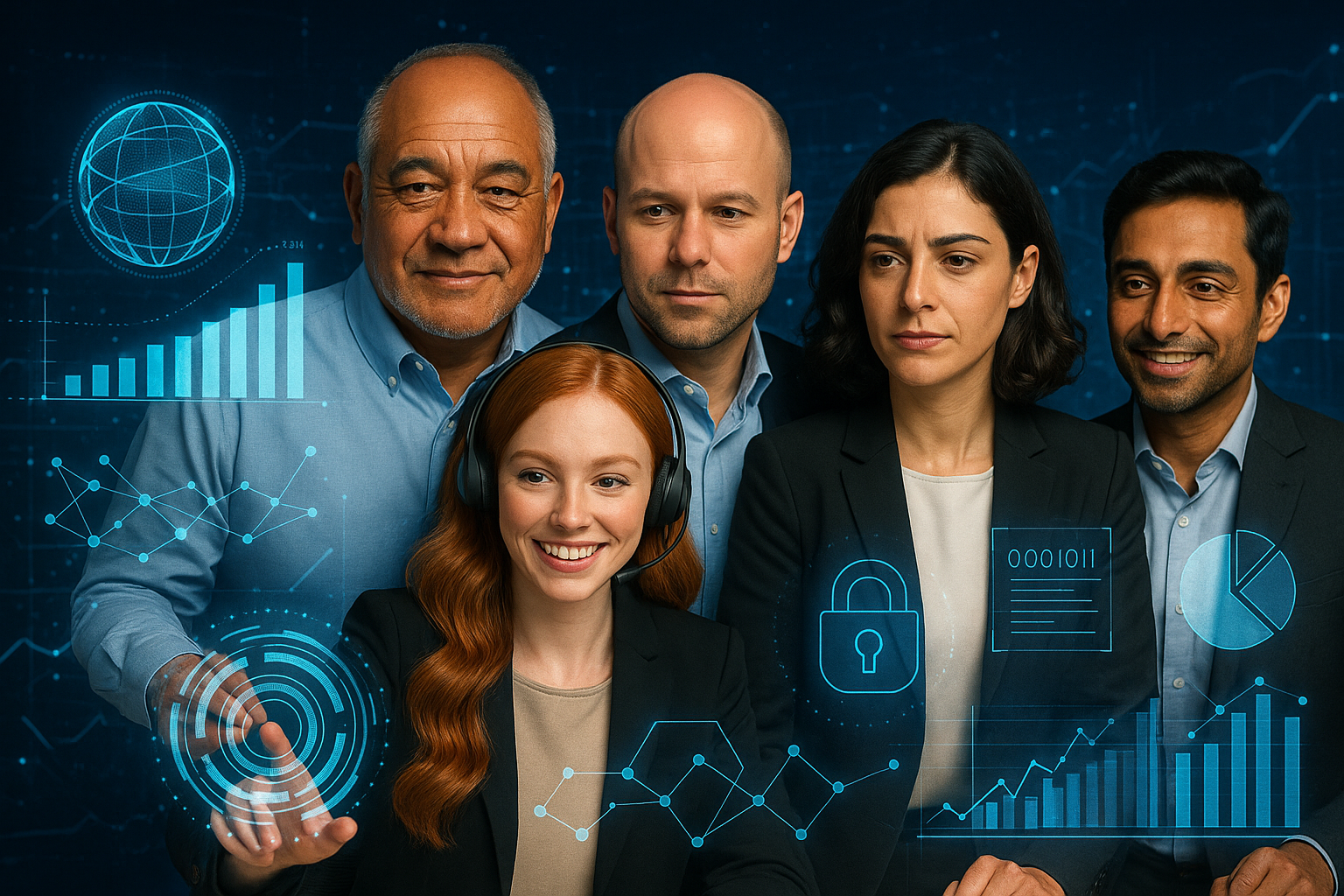 Nova works with Flynn and other digital workers
