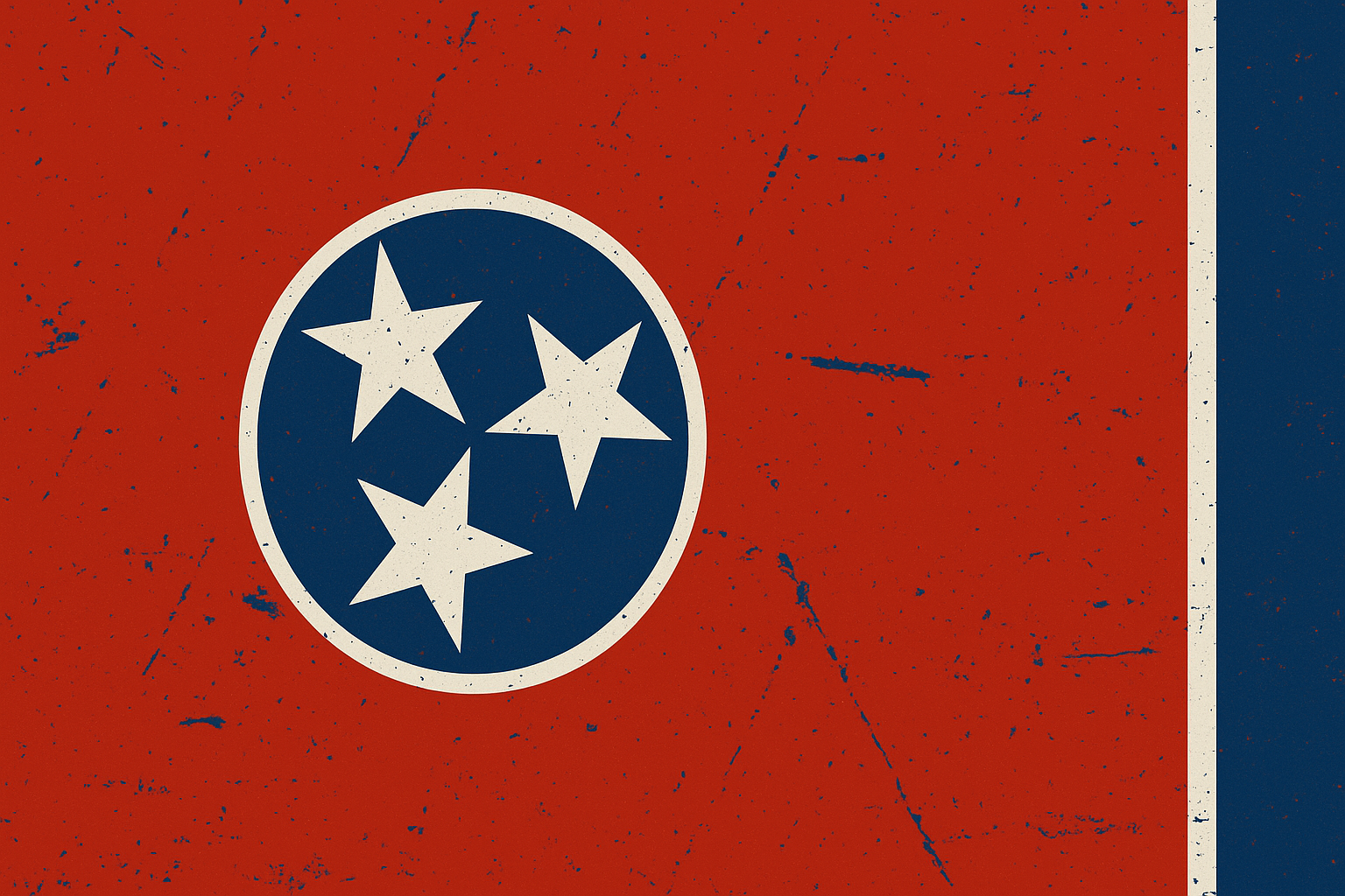 Close-up of Memphis Grizzlies NBA team logo on a distressed red and blue background.